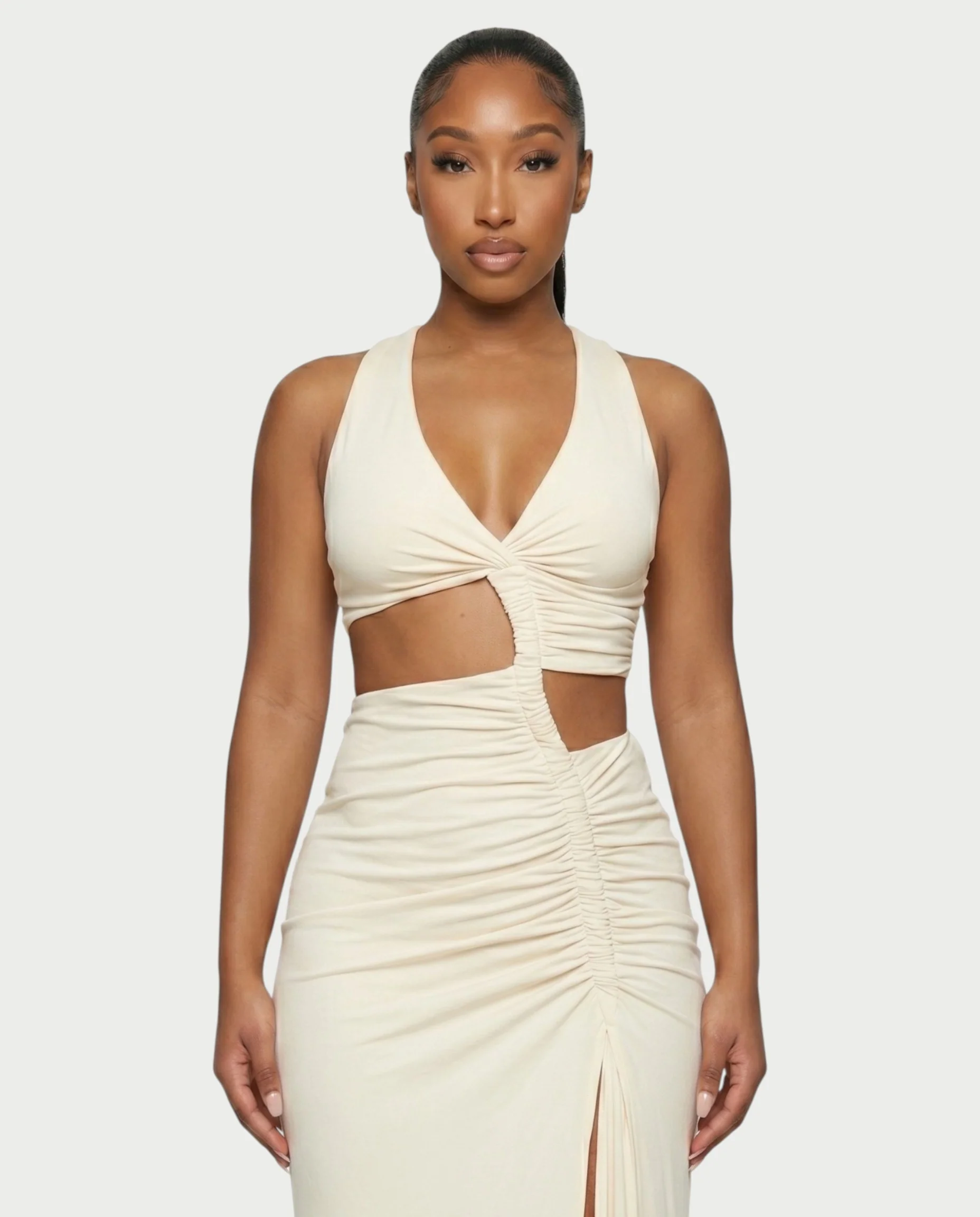JOVANA Cutout Maxi Dress - Image 4