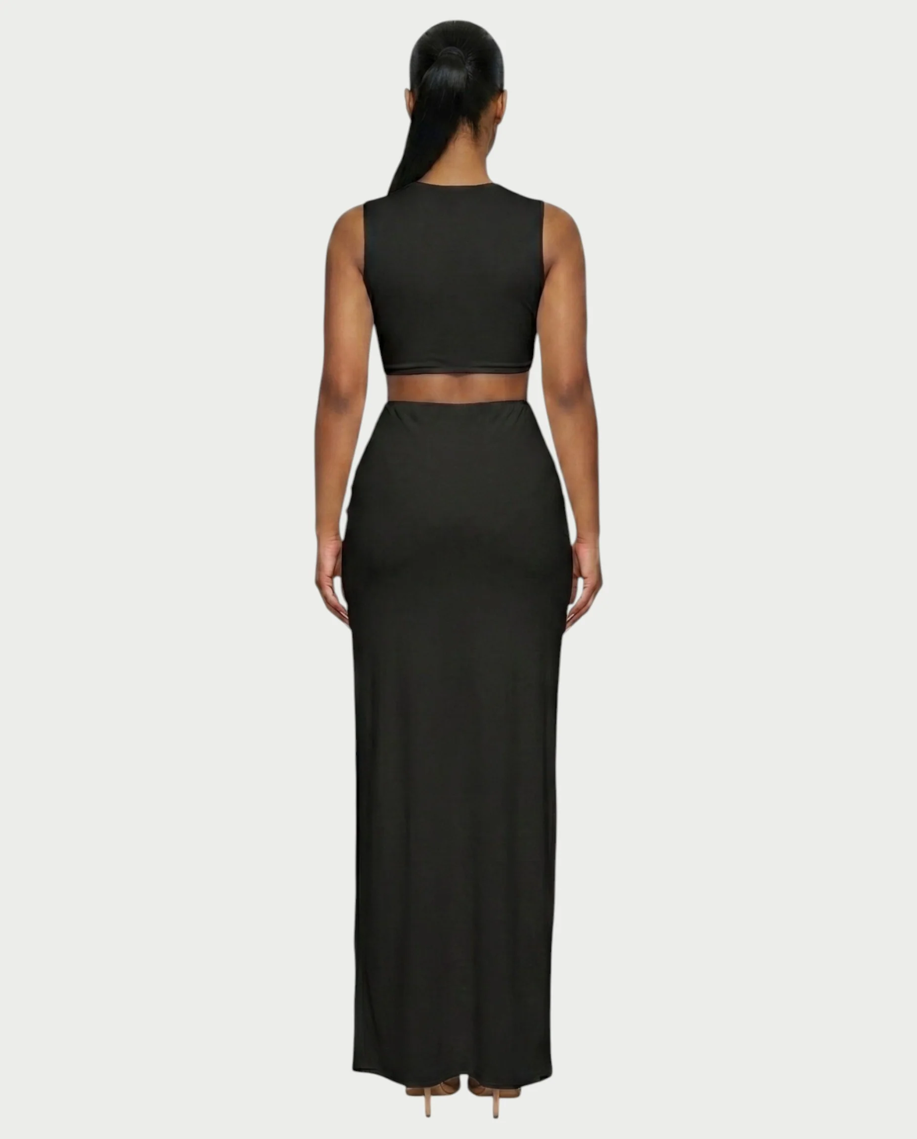 JOVANA Cutout Maxi Dress - Image 7