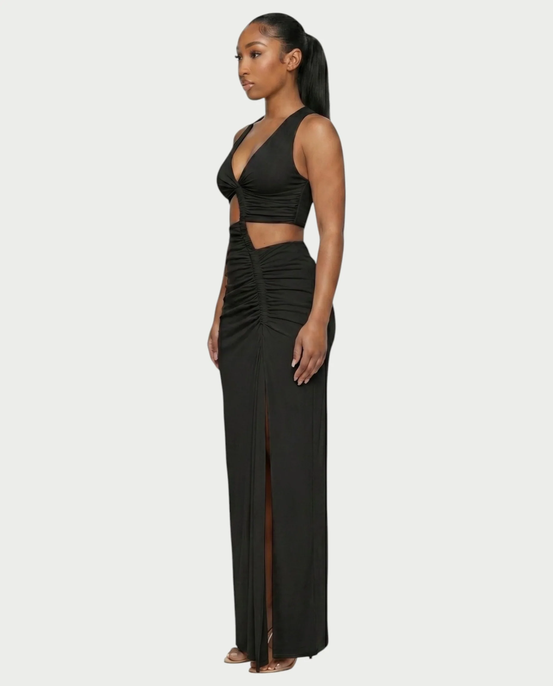 JOVANA Cutout Maxi Dress - Image 8