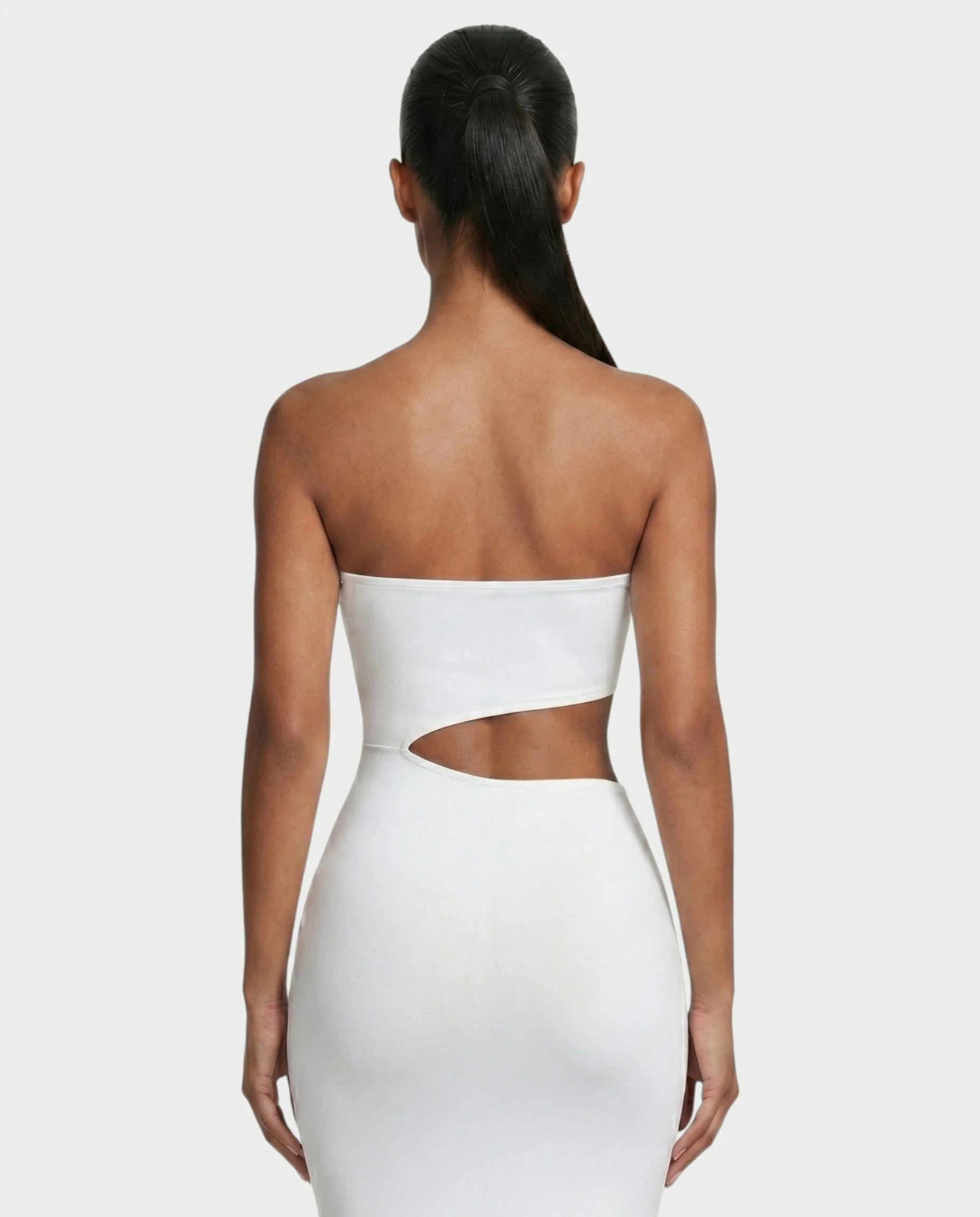 KALISHA Cutout Bodycon Maxi Dress - Image 10