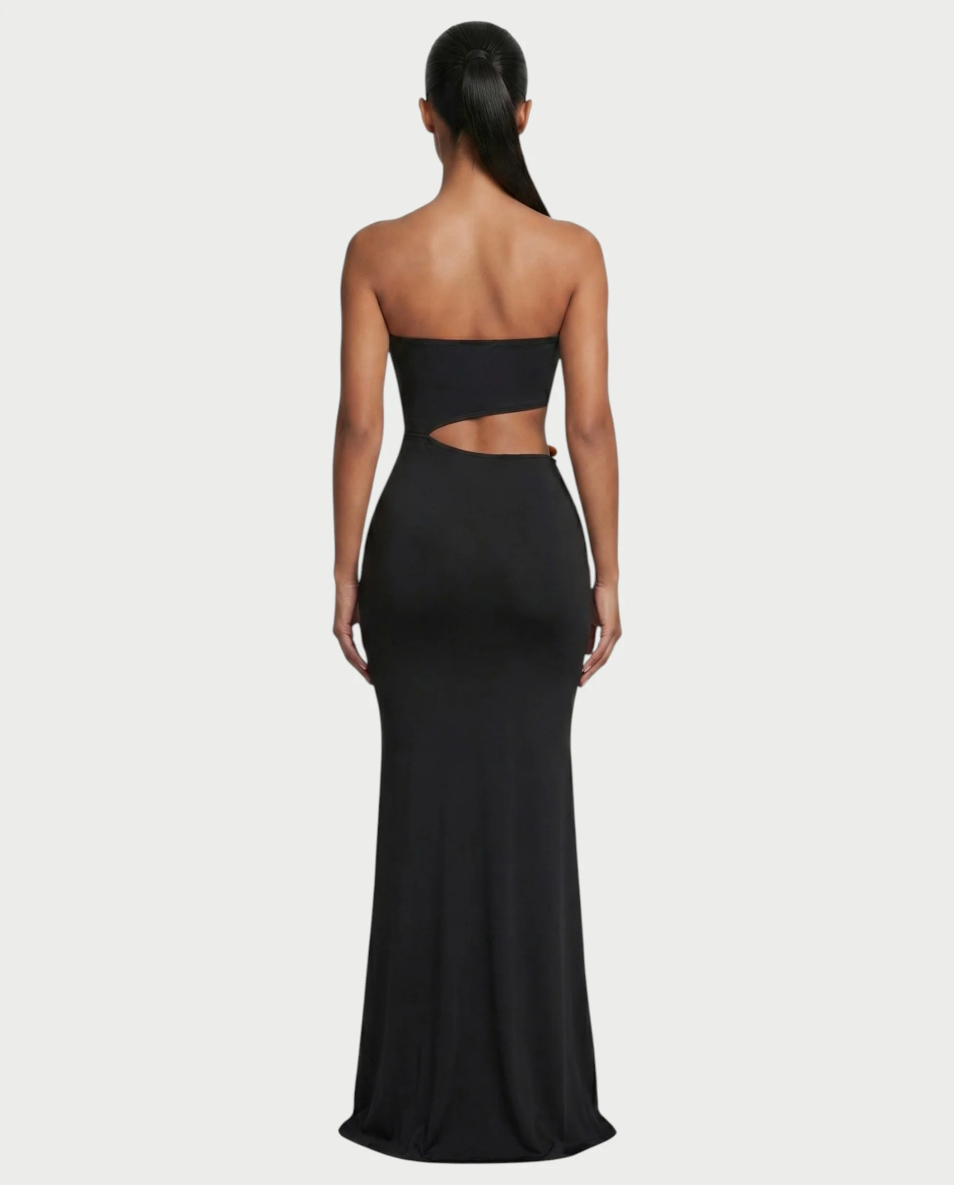 KALISHA Cutout Bodycon Maxi Dress - Image 2