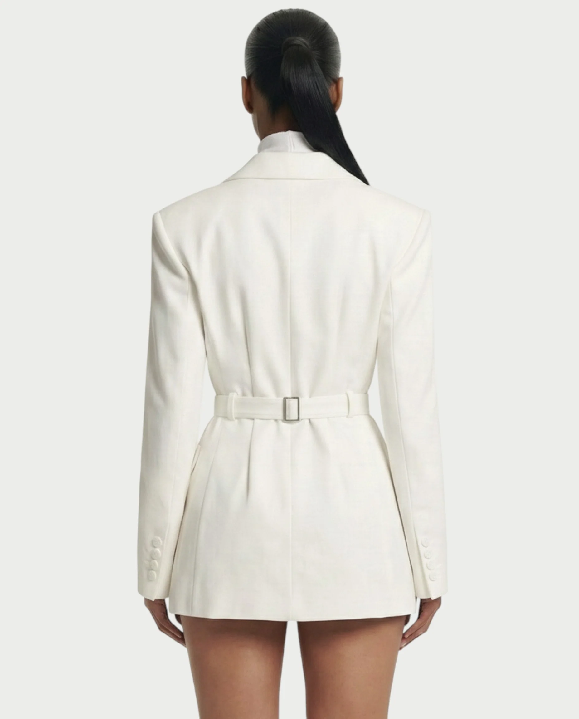 KESSIA Double Breasted Blazer Mini Dress - Image 10