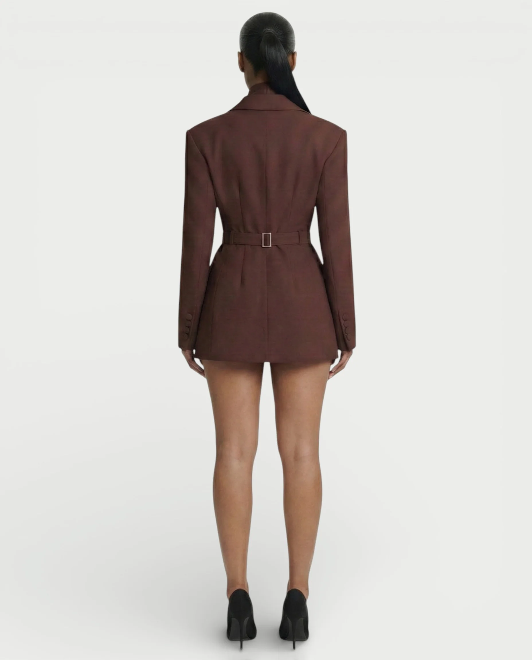 KESSIA Double Breasted Blazer Mini Dress - Image 14