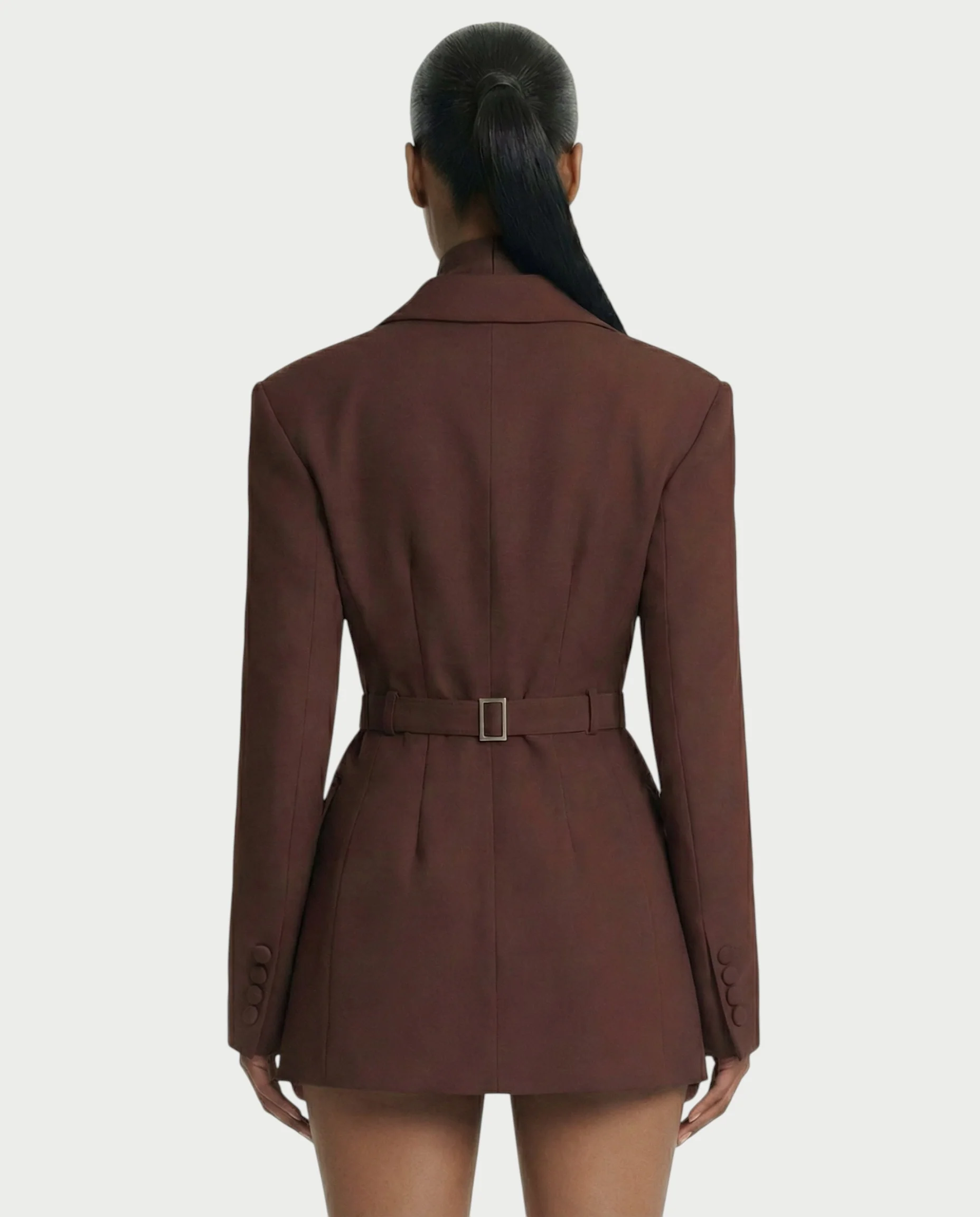 KESSIA Double Breasted Blazer Mini Dress - Image 15