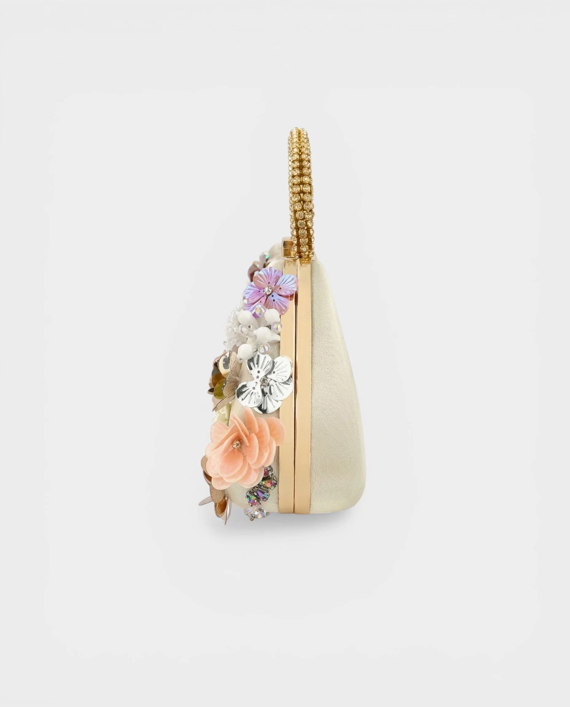 KOSHA Floral Sequin Beaded Clutch - Image 3
