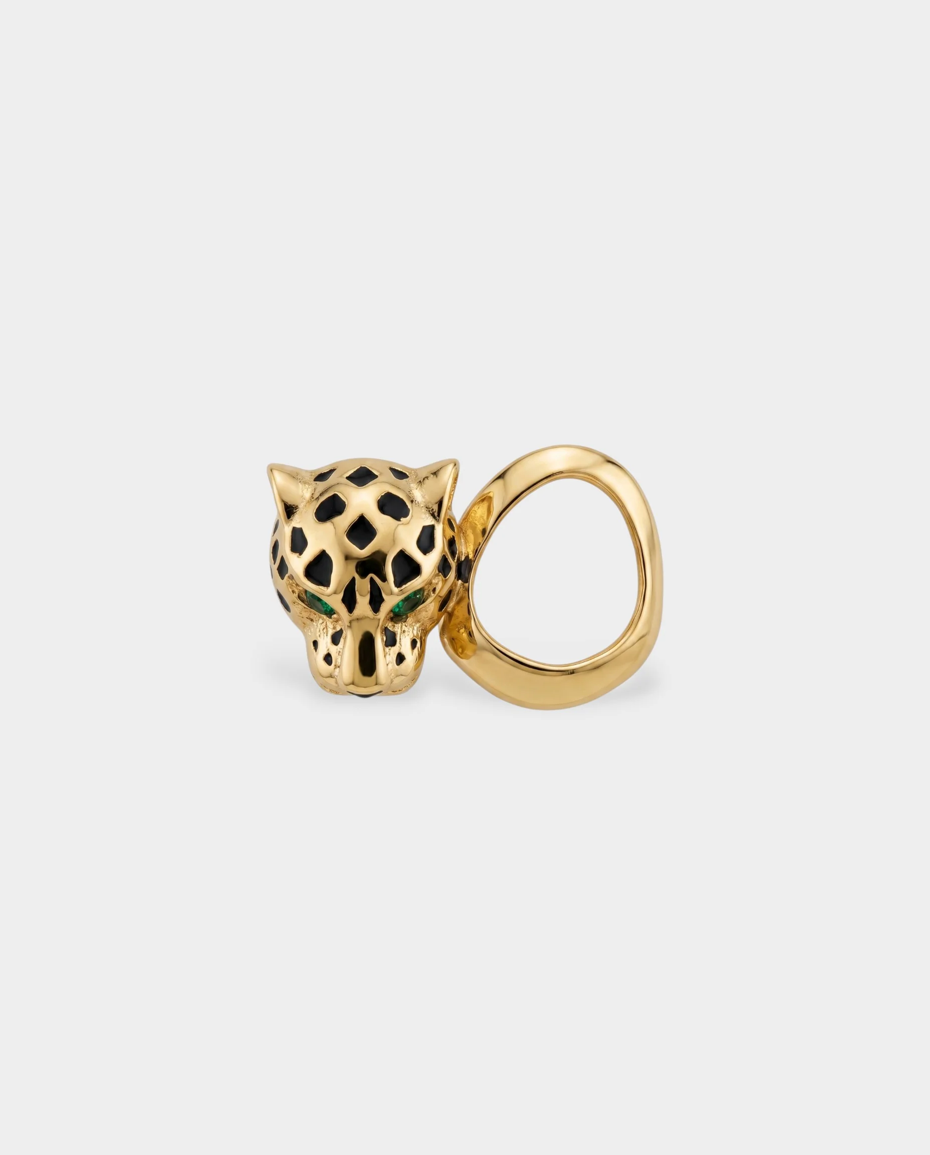 Leopard Head Gold-Tone Tooth Grill - Image 2