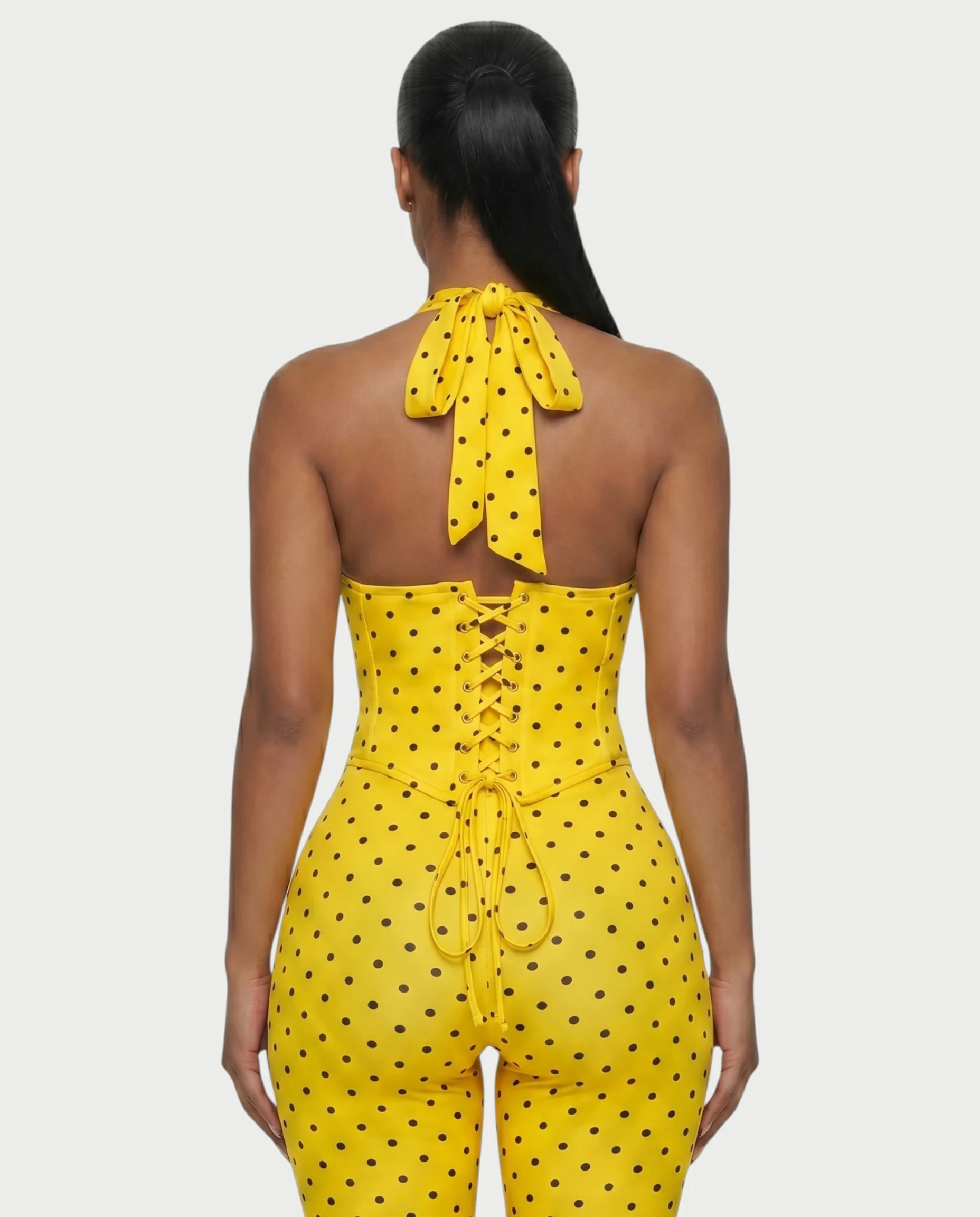 LERANIA Polka Dot Jumpsuit & Corset Set - Image 20