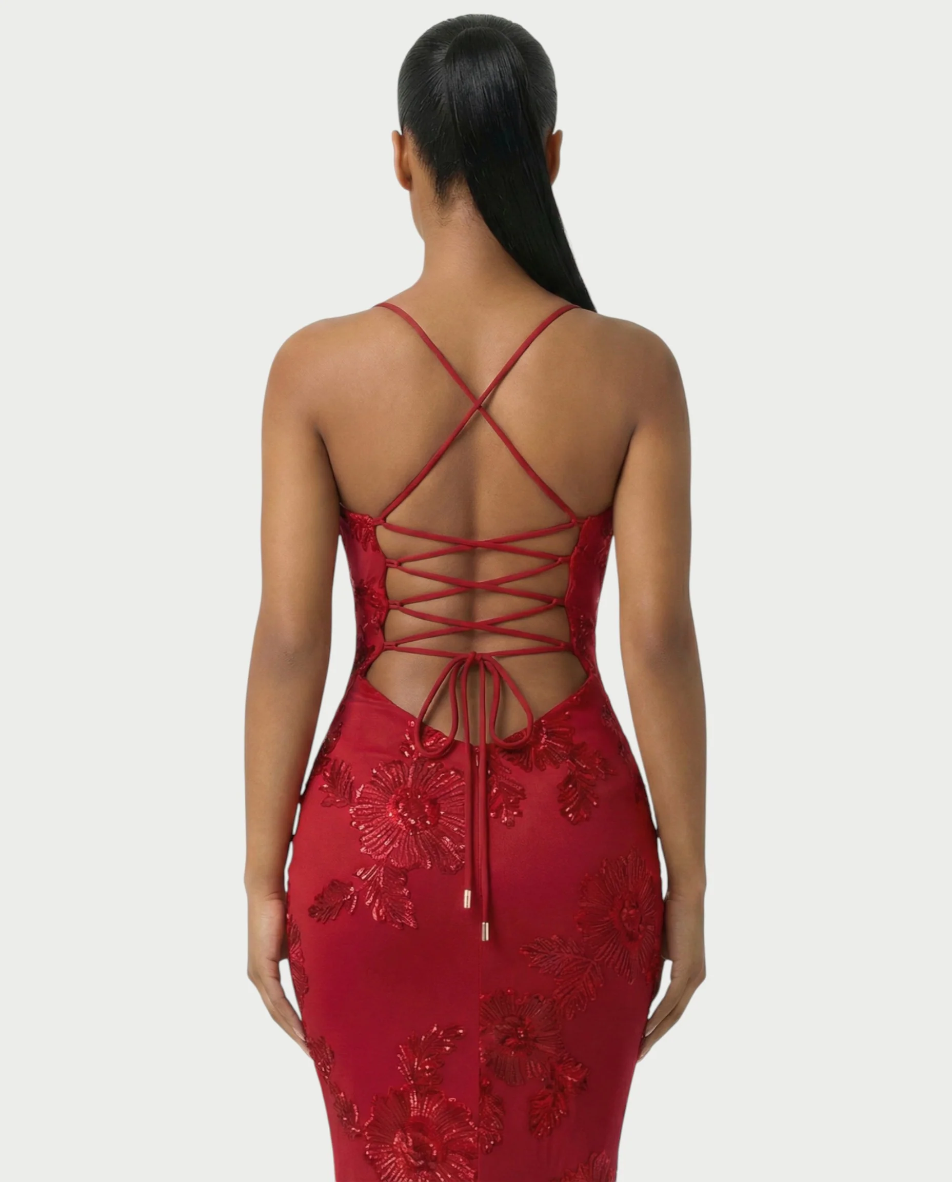 LIVARA Embroidered Floral Maxi Dress - Image 5