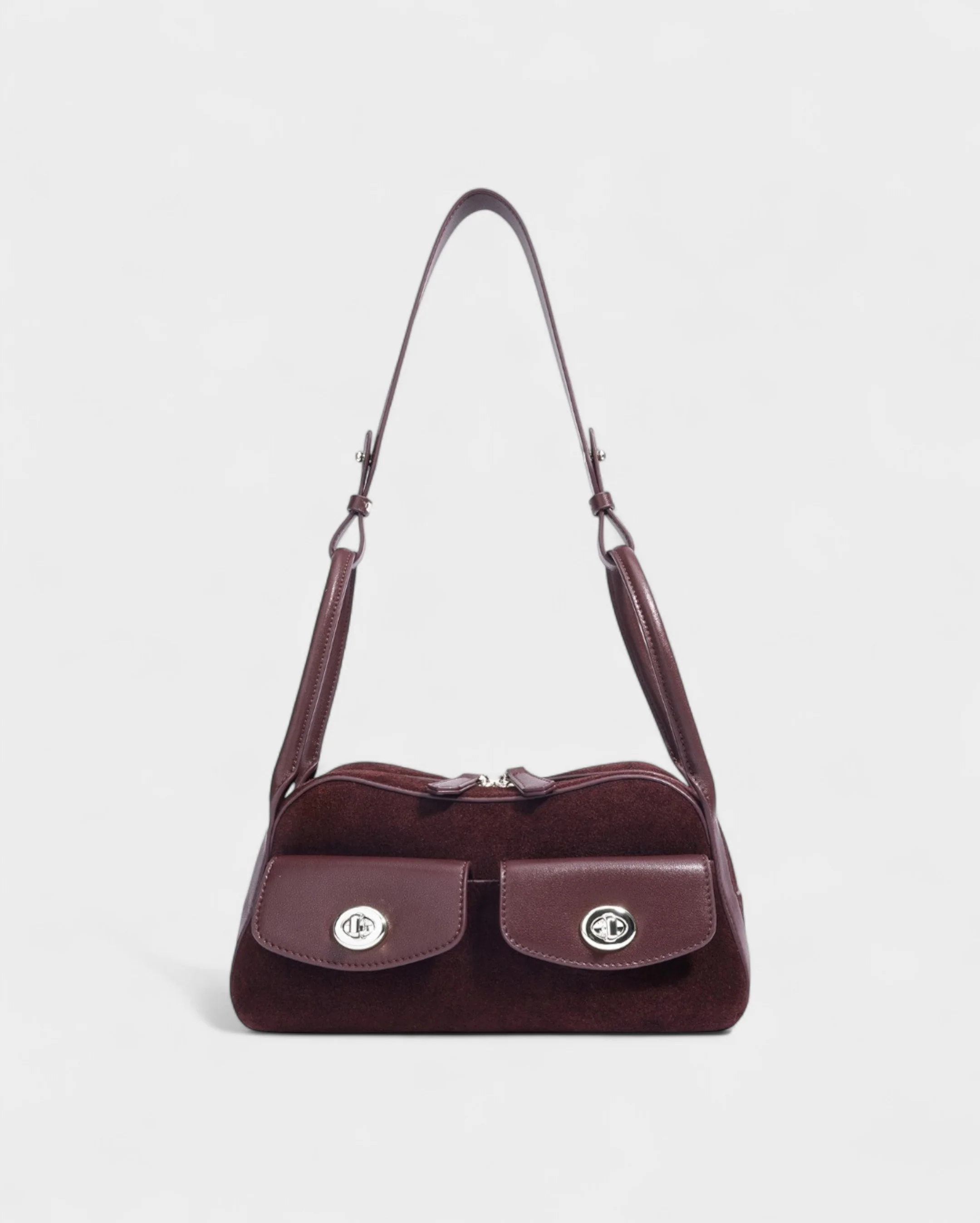 LIYANA Double Pocket Shoulder Bag - Image 9