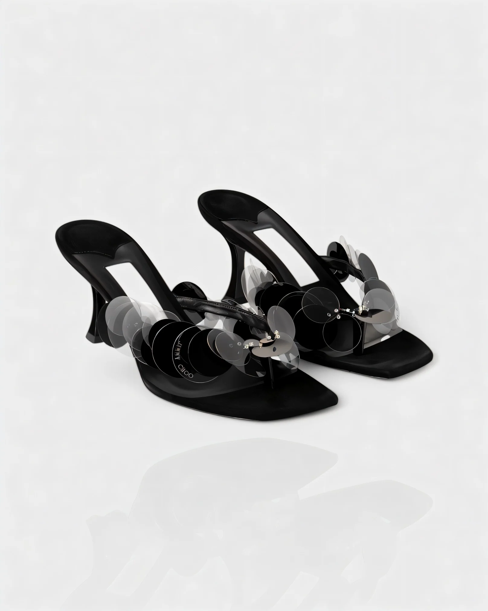 LOLITA Sequin Kitten Heels - Image 12