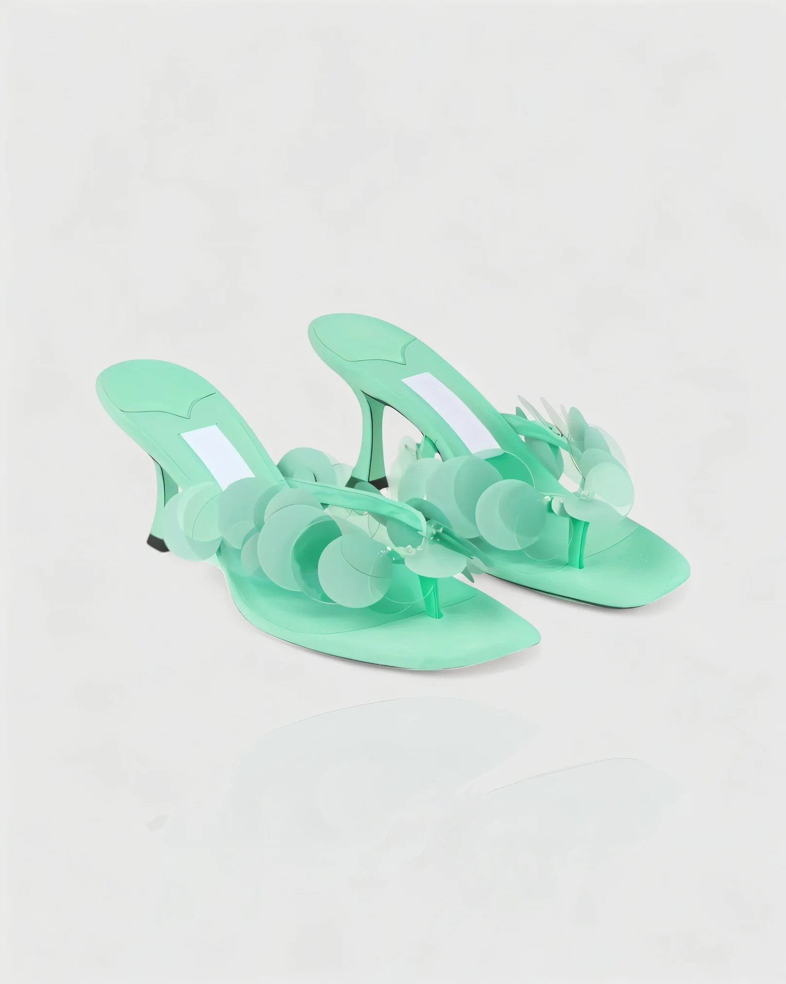 LOLITA Sequin Kitten Heels - Image 6