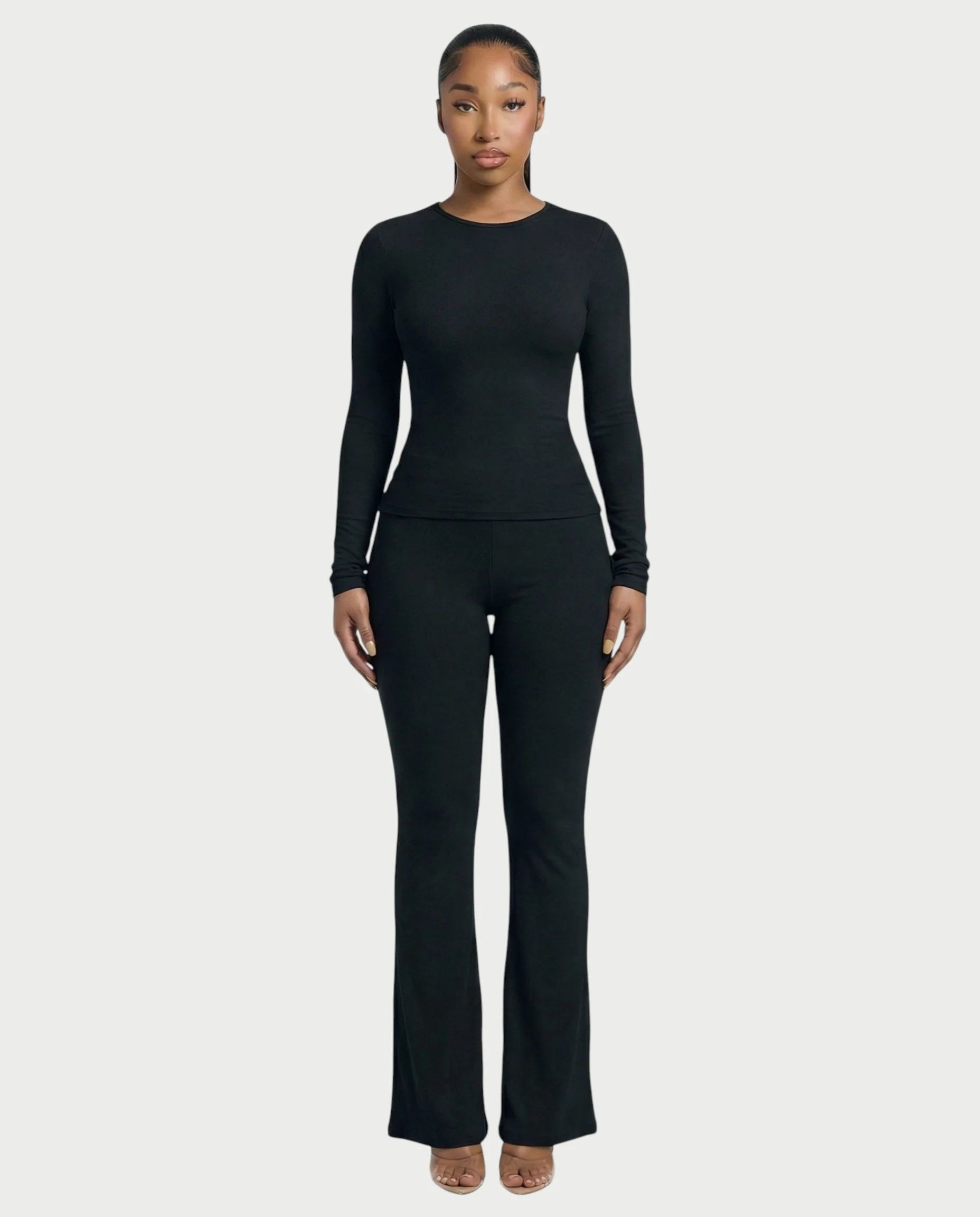 Long Sleeve Top & Trouser Lounge Set - Image 11