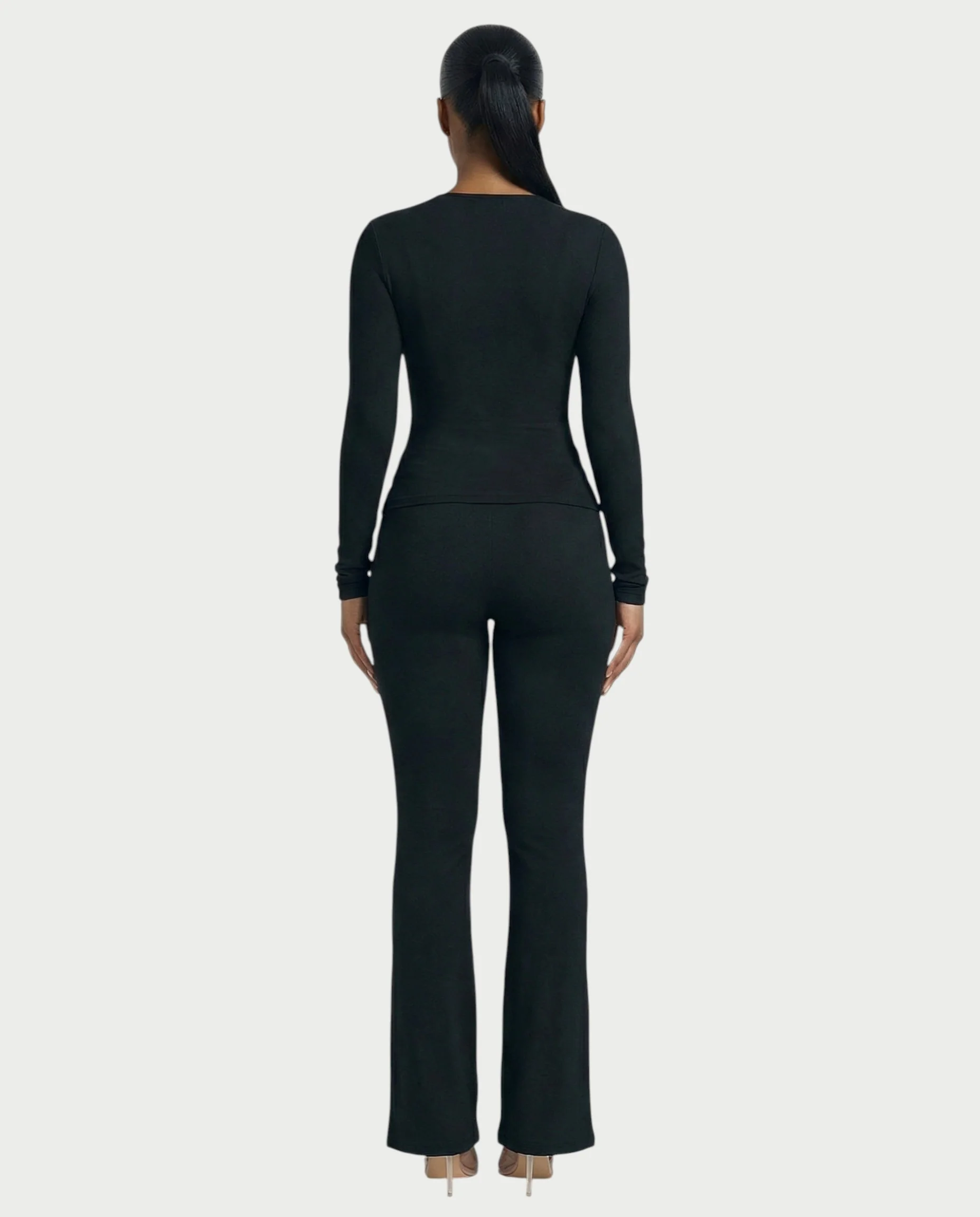 Long Sleeve Top & Trouser Lounge Set - Image 12