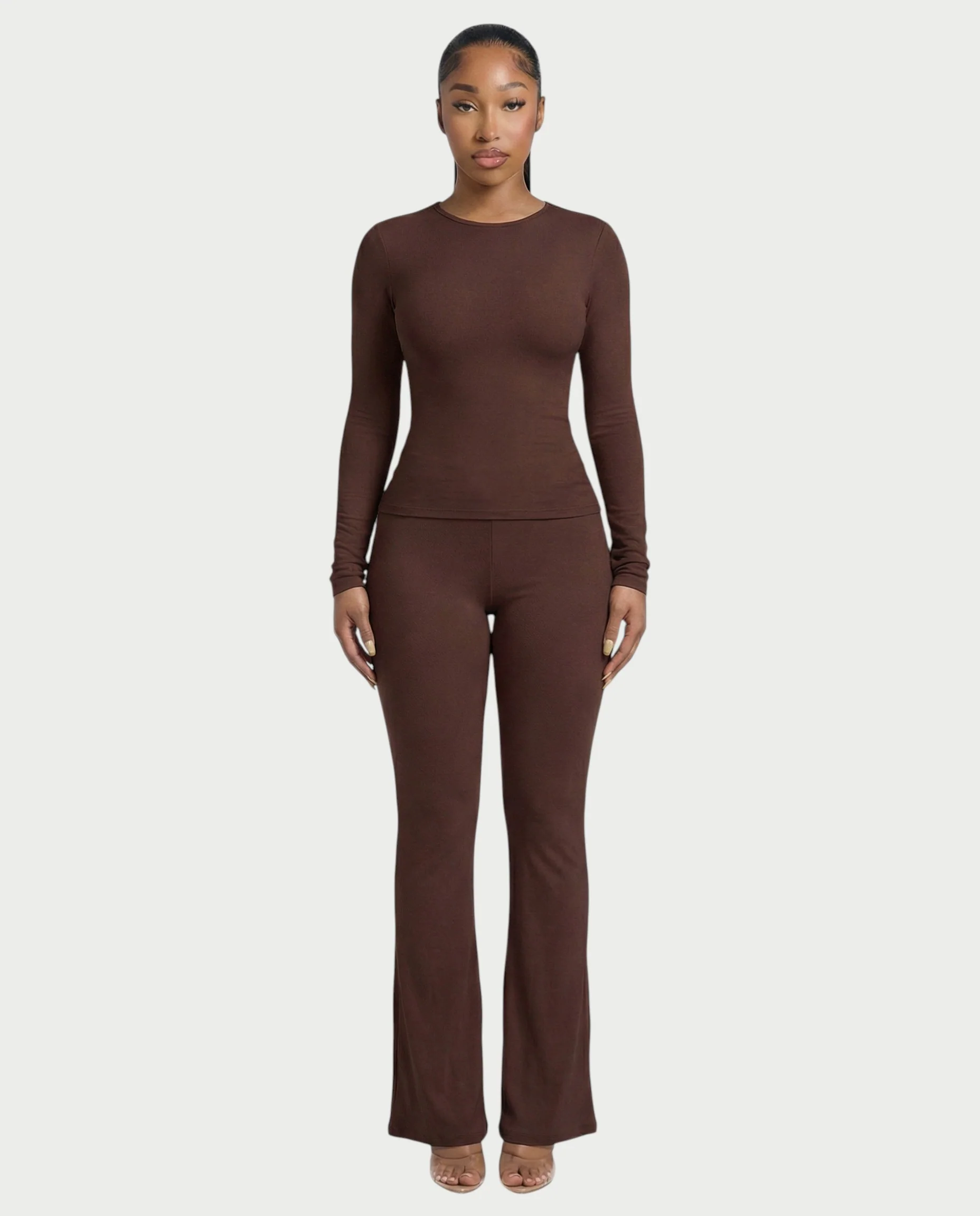 Long Sleeve Top & Trouser Lounge Set - Image 6