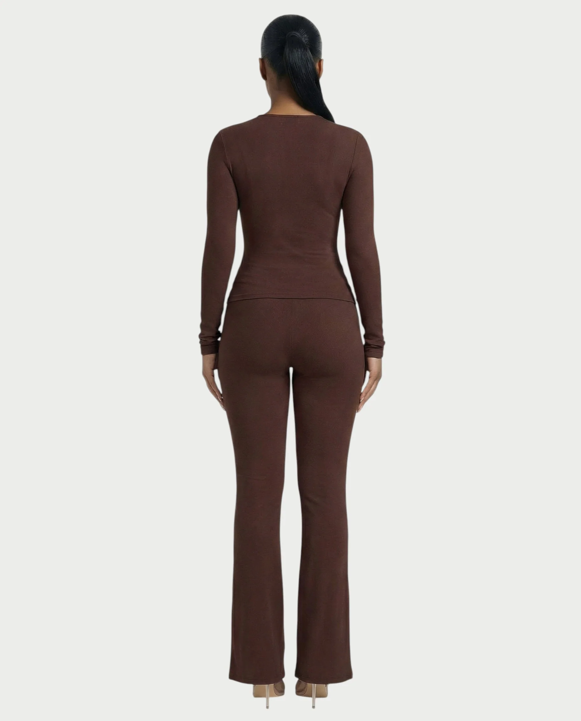 Long Sleeve Top & Trouser Lounge Set - Image 7