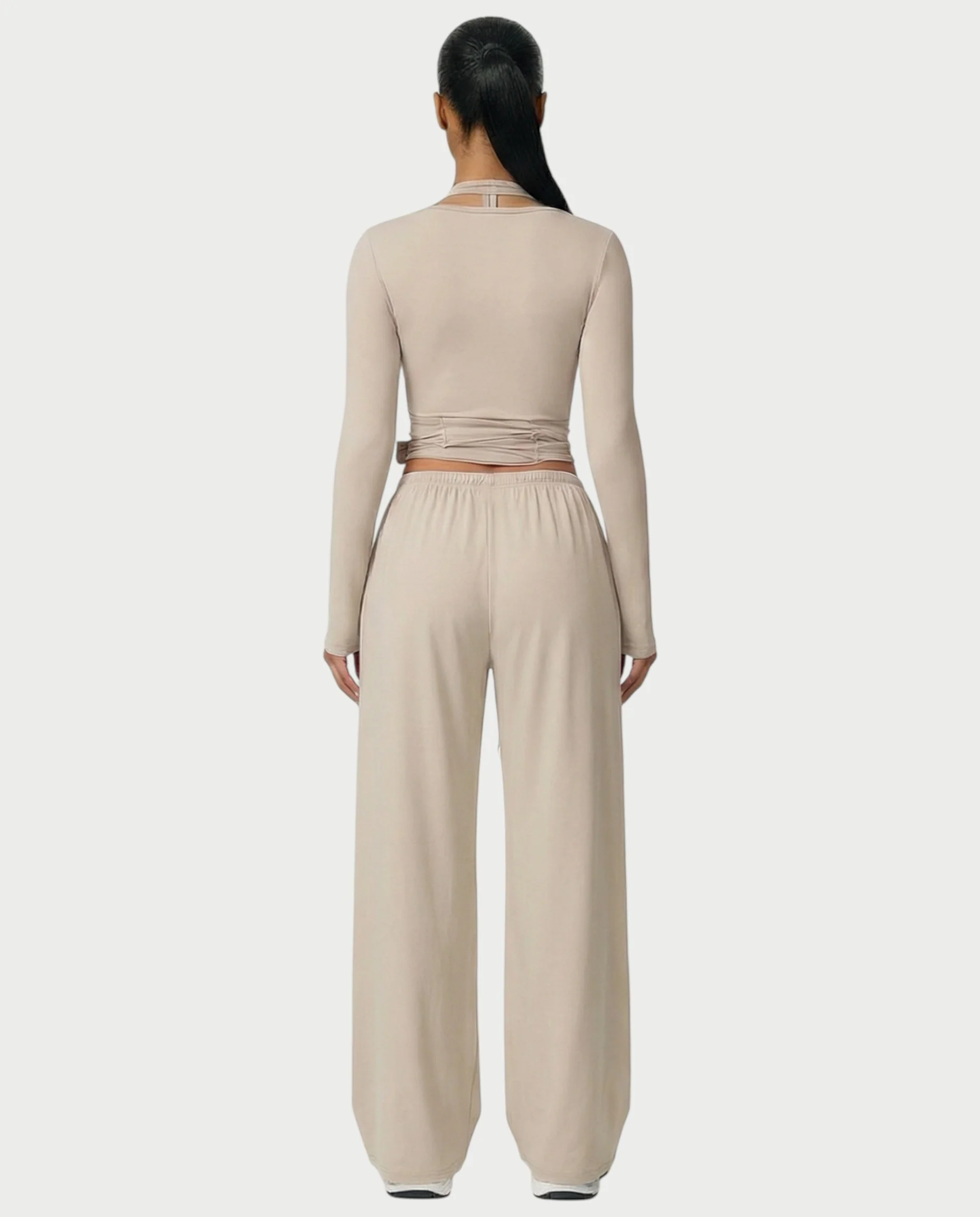 LOREN Wrap-Tie 3-Piece Lounge Set - Image 12
