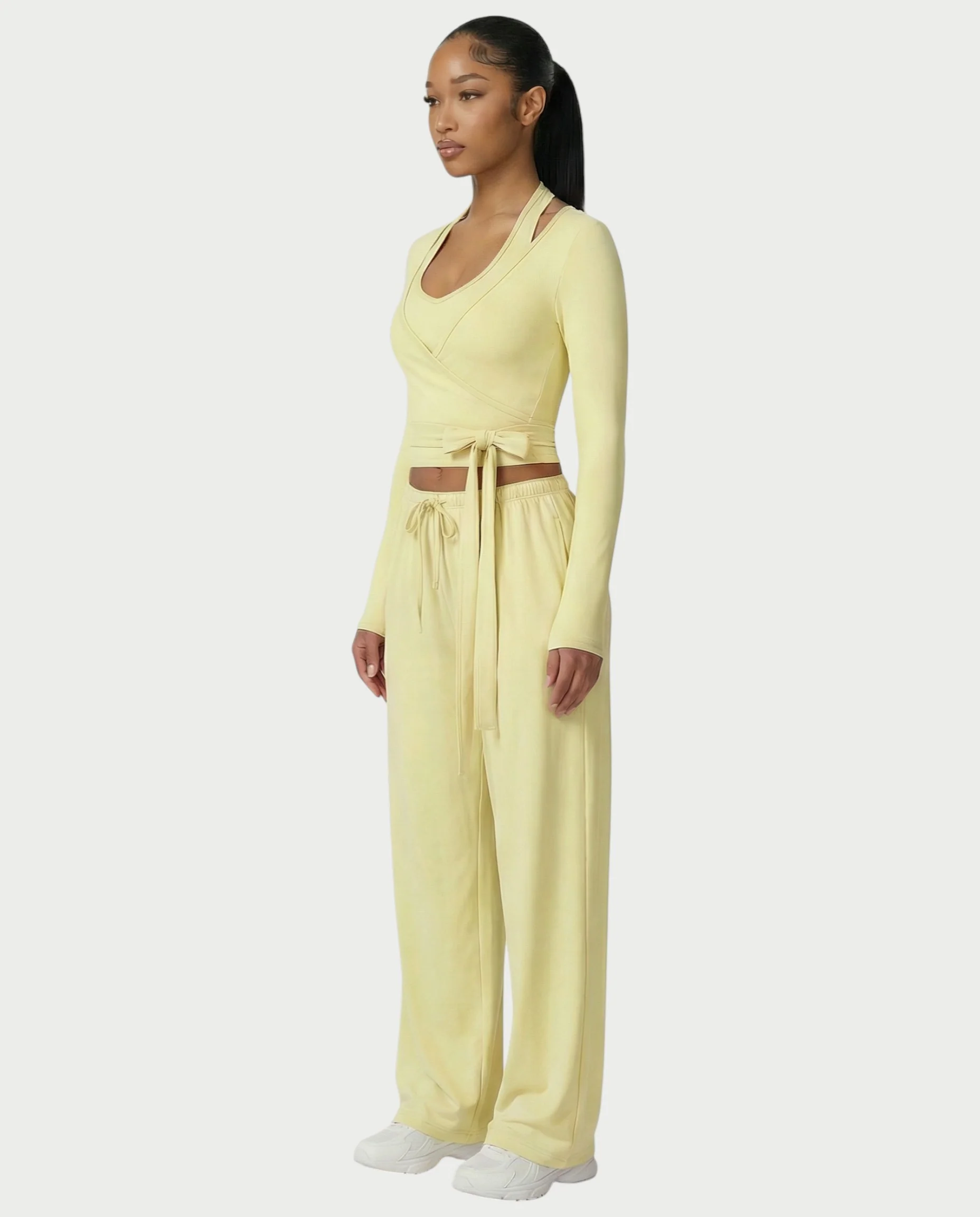 LOREN Wrap-Tie 3-Piece Lounge Set - Image 23