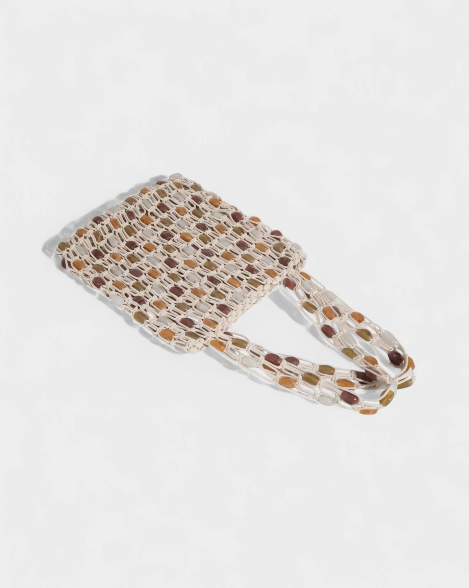 LORENZA Beaded Net Shoulder Bag - Image 3