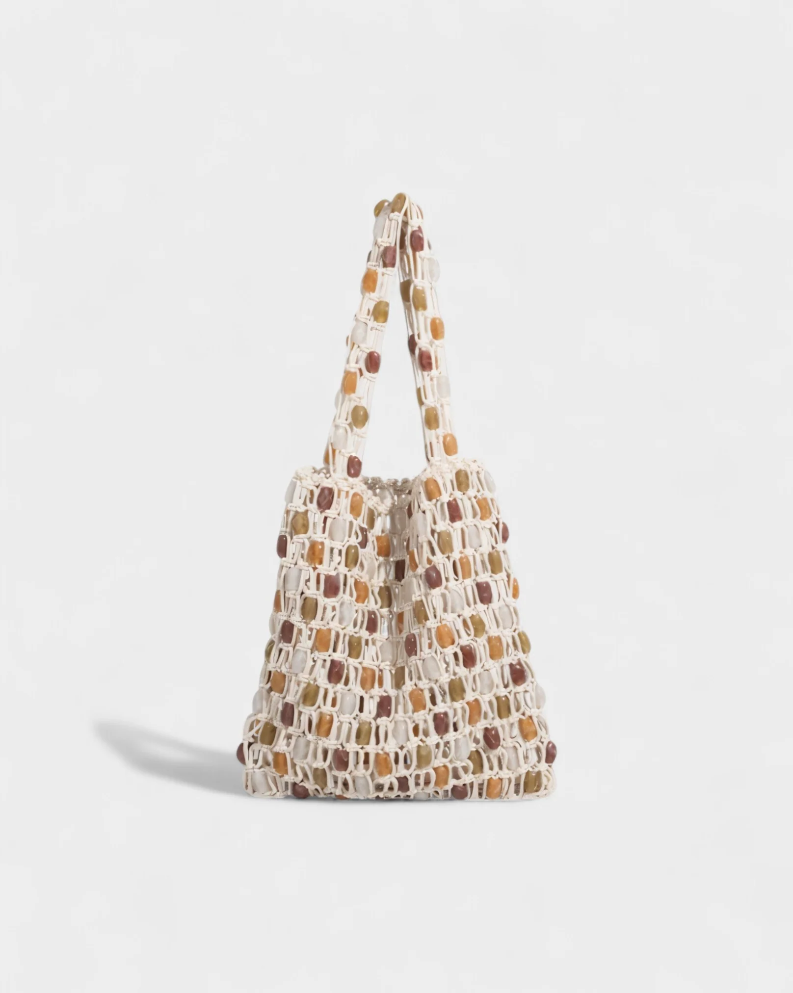 LORENZA Beaded Net Shoulder Bag - Image 6