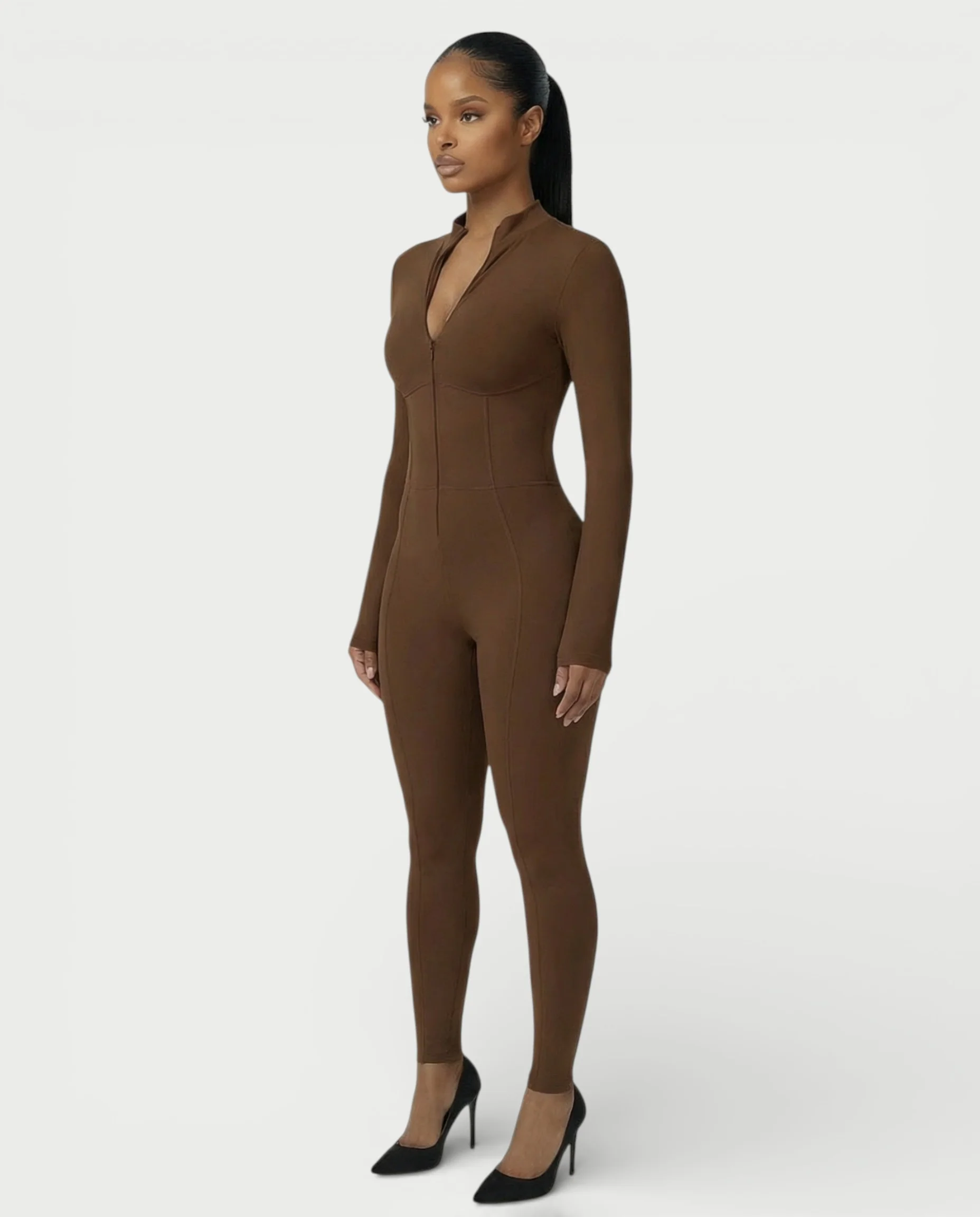 LUVINA Zip-Up Jumpsuit - Image 3