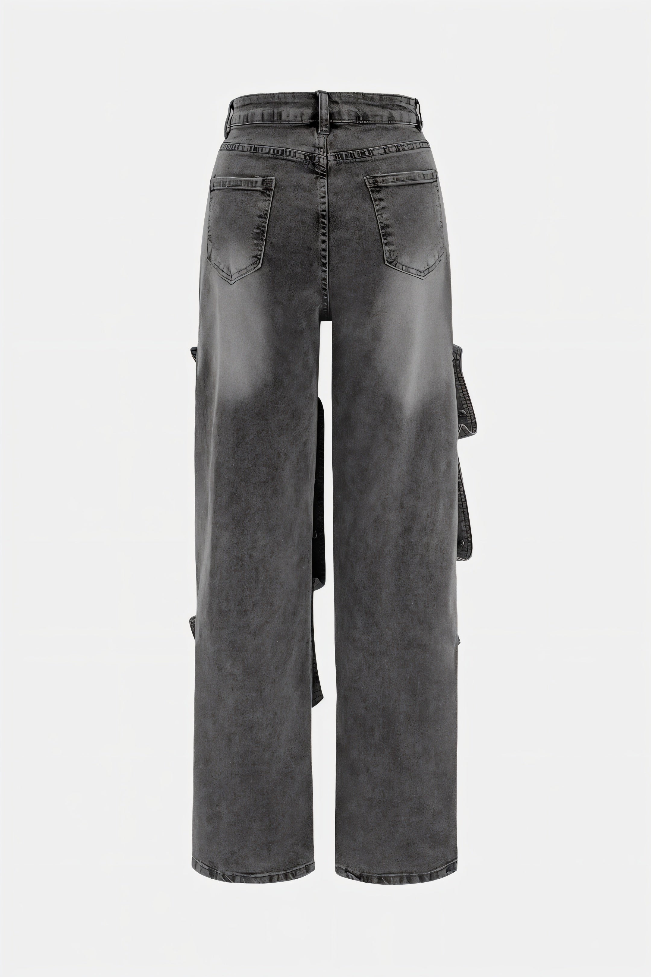 MAEVE Button Baggy Jeans - Image 8
