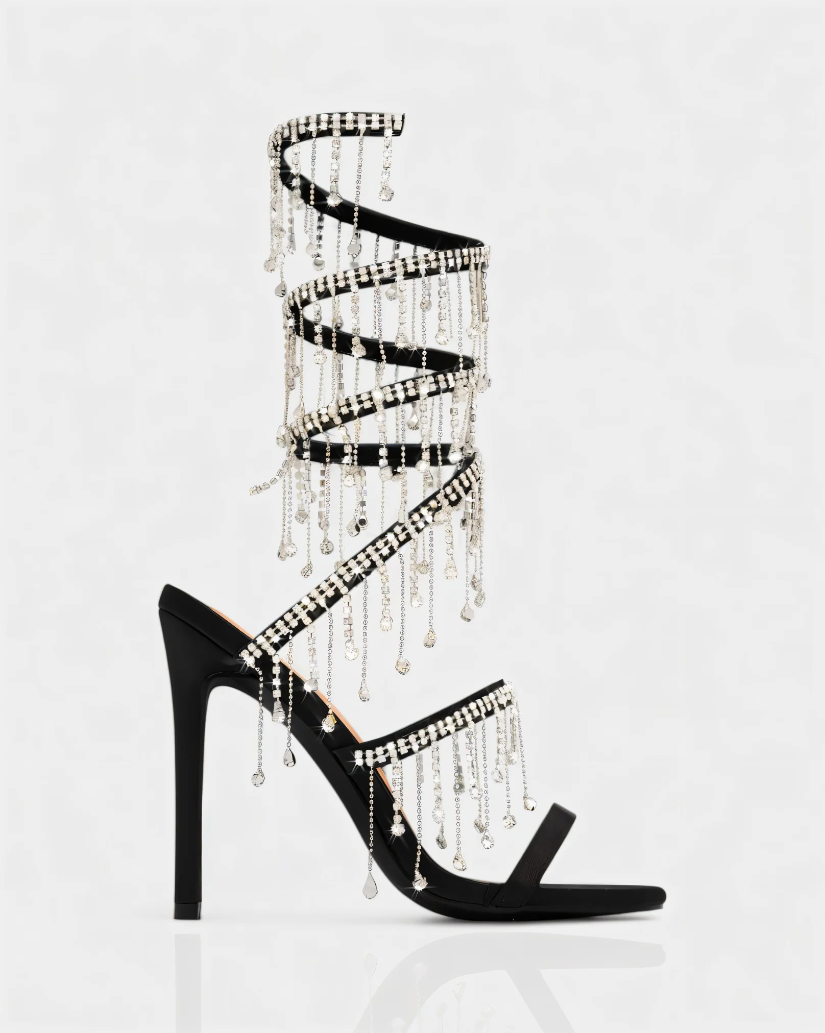MANDY Tassel Wrap Around Heels - Image 4