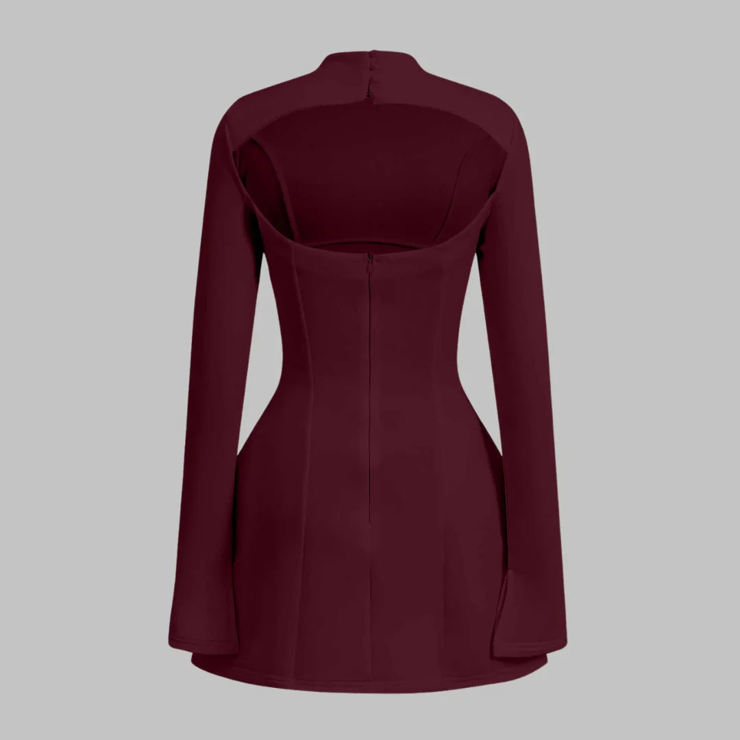 MELODY Backless Mini Dress - Image 13