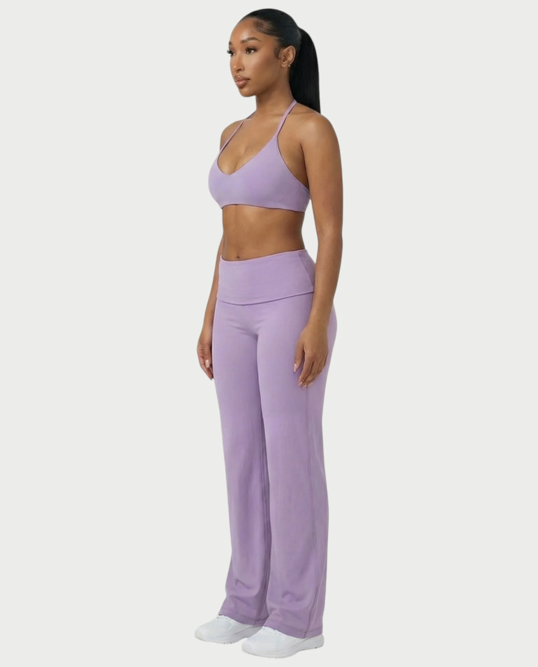MELRA Fold Over Wide Leg Pants - Image 4