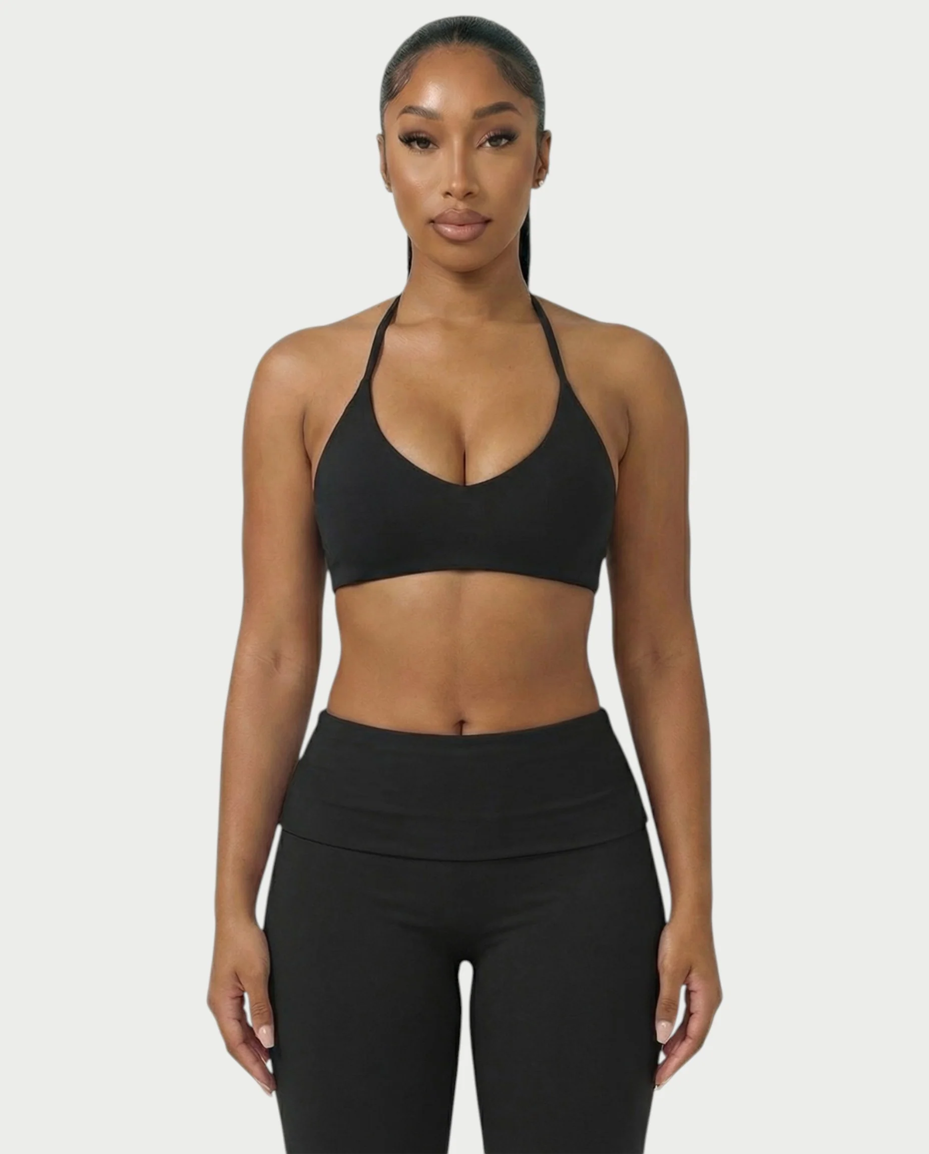 MELRA Open Back Sports Bra - Image 5