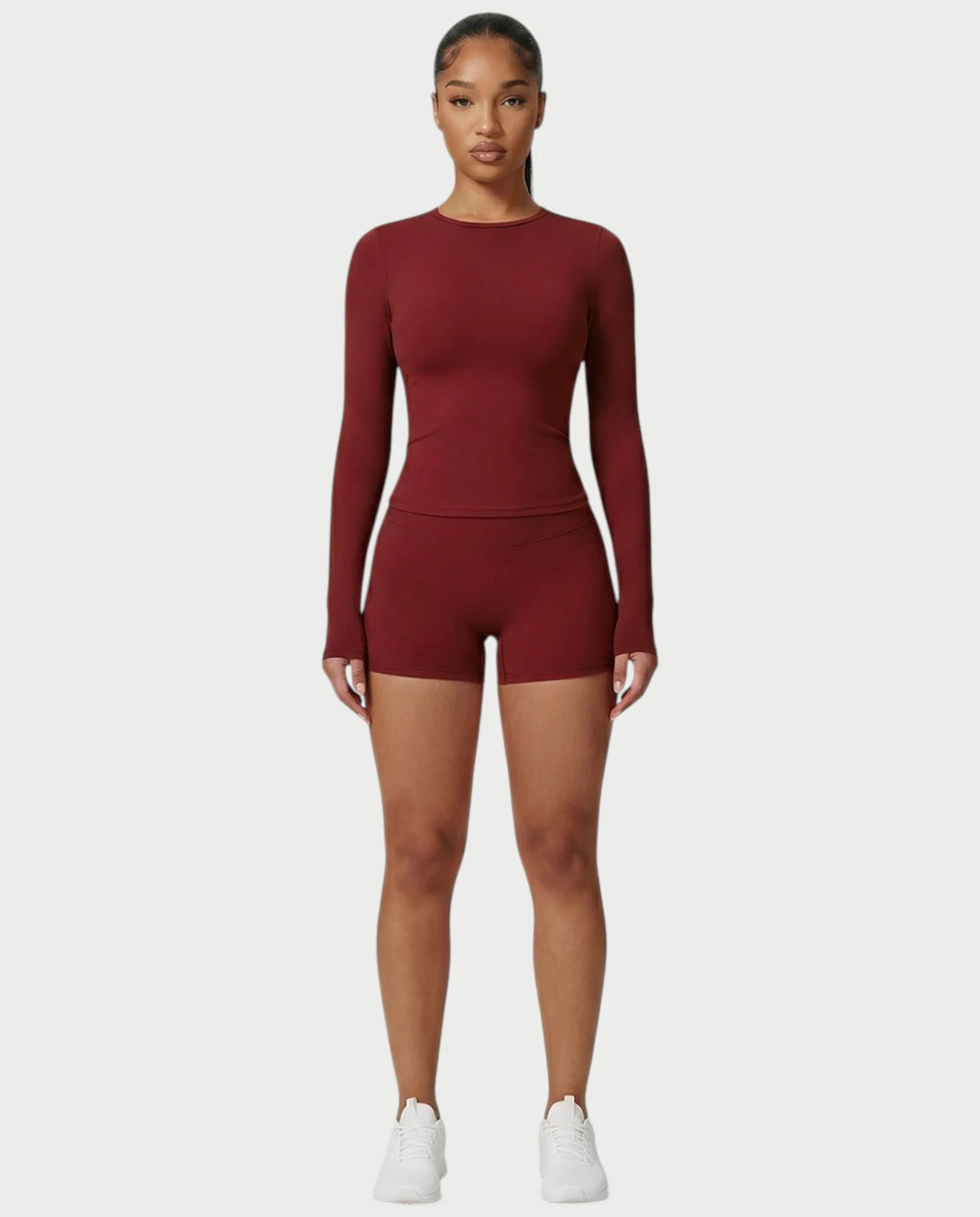 MELYA High-Waisted Sporty Shorts - Image 51