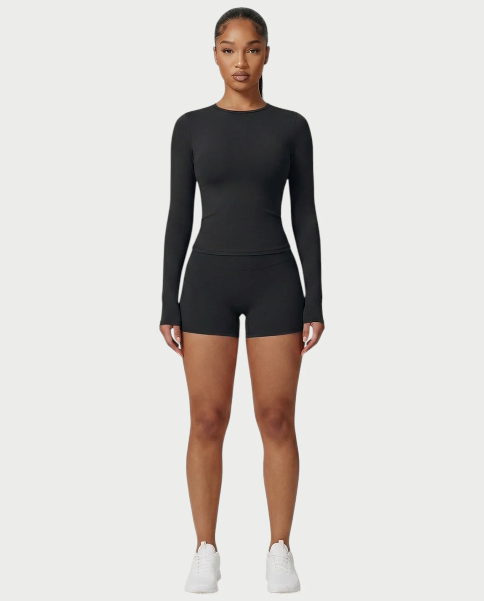 MELYA High-Waisted Sporty Shorts - Image 61