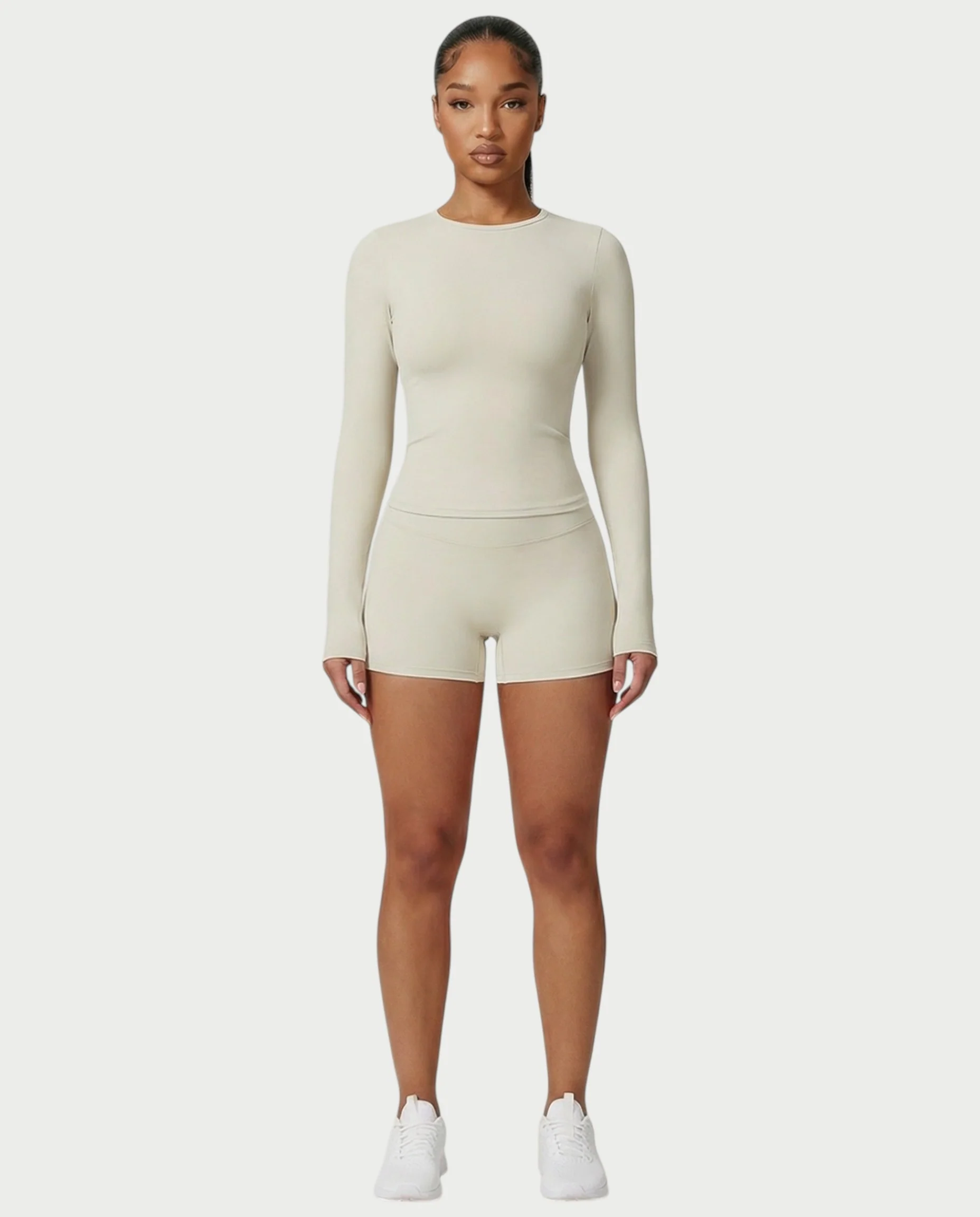 MELYA High-Waisted Sporty Shorts - Image 81