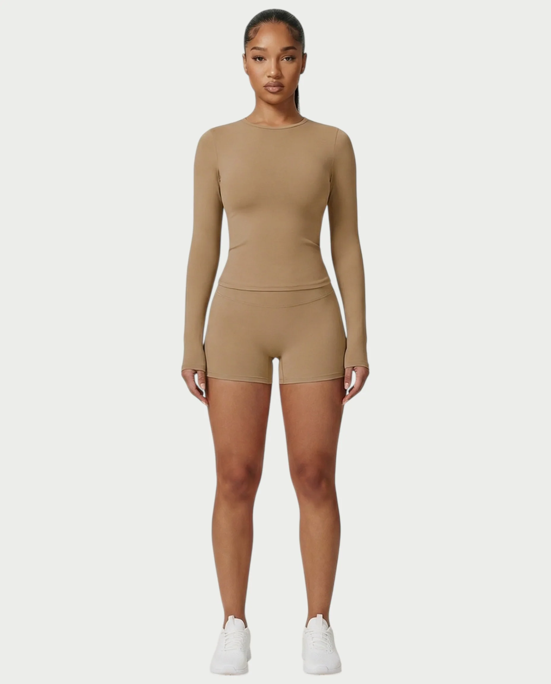 MELYA High-Waisted Sporty Shorts - Image 86