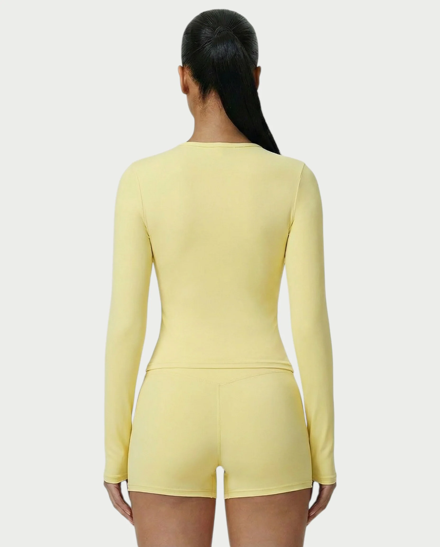 MELYA Long Sleeve Sporty Crew Neck Top - Image 24