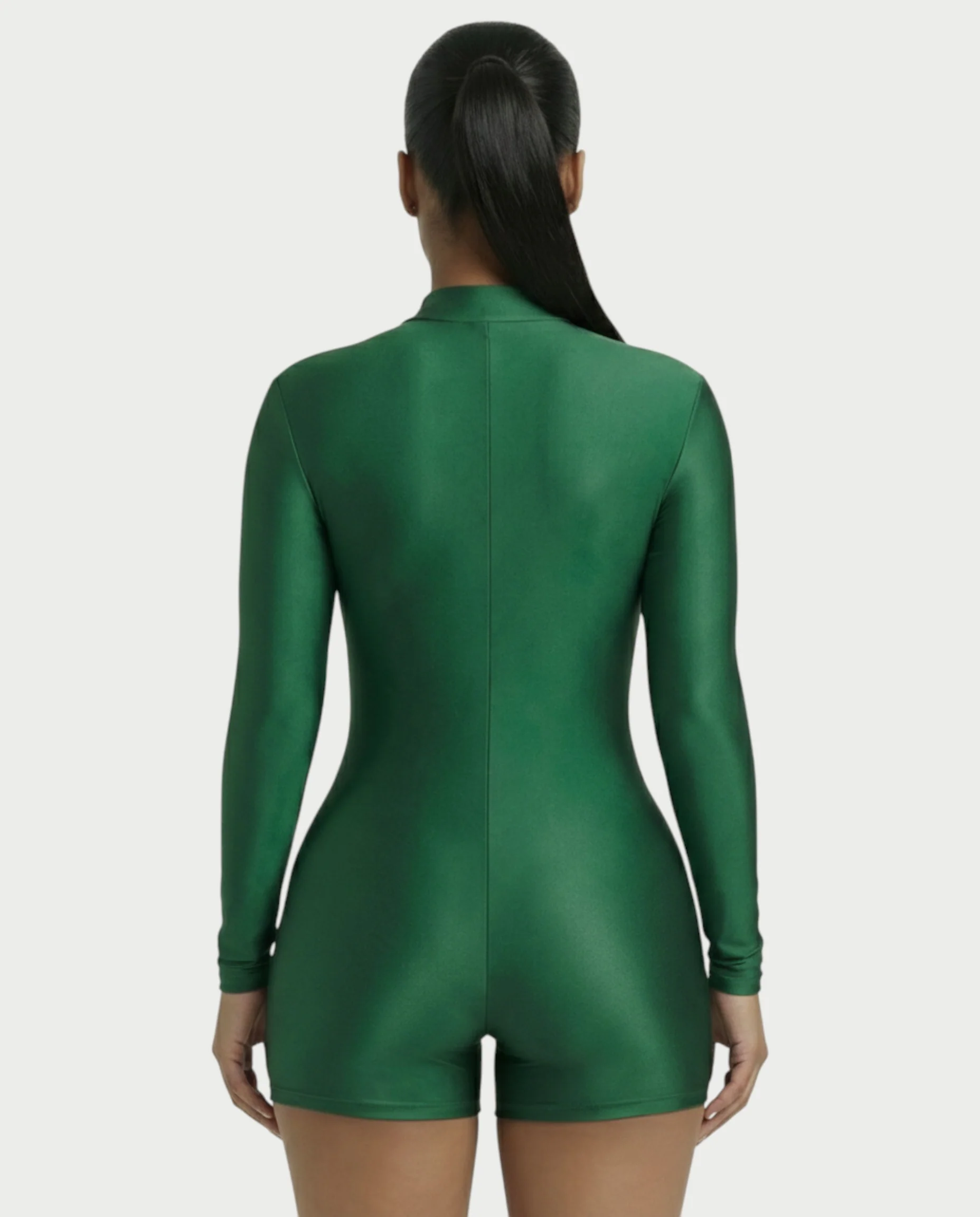 NADINE Turtleneck Long Sleeve Romper - Image 15