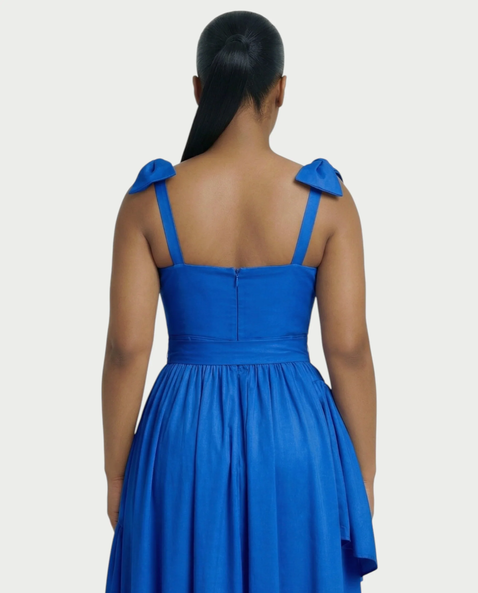 NARIMA Bow Ruffle Maxi Dress - Image 15