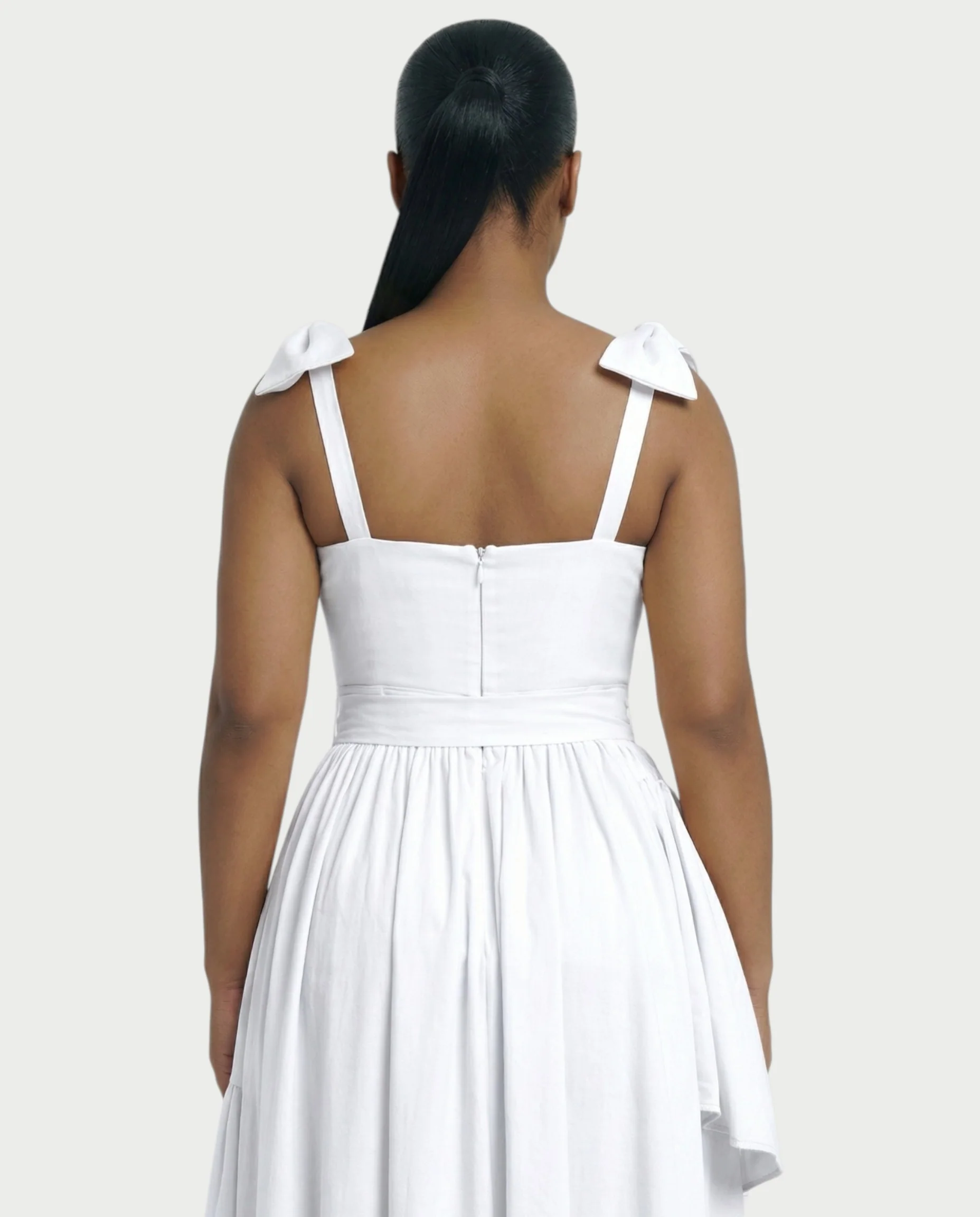 NARIMA Bow Ruffle Maxi Dress - Image 20