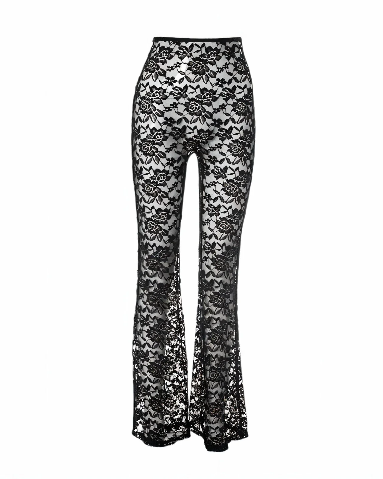 NIRANA Lace Sleeveless Top & Flared Pants Set - Image 4