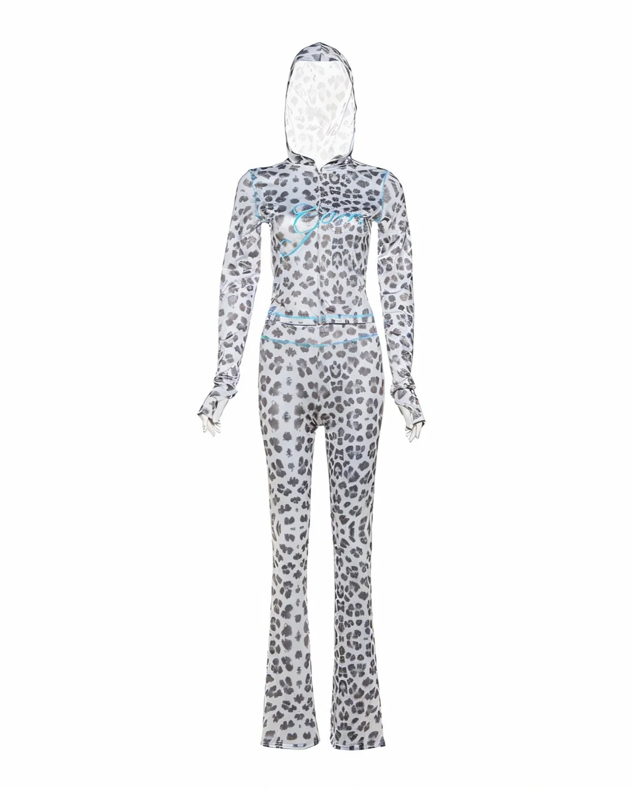 NOA Leopard Zip Up Top & Pants Set - Image 17