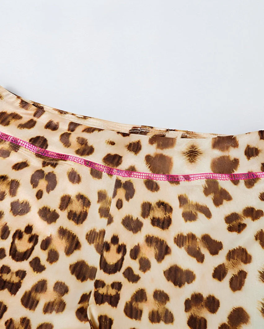 NOA Leopard Zip Up Top & Pants Set - Image 6