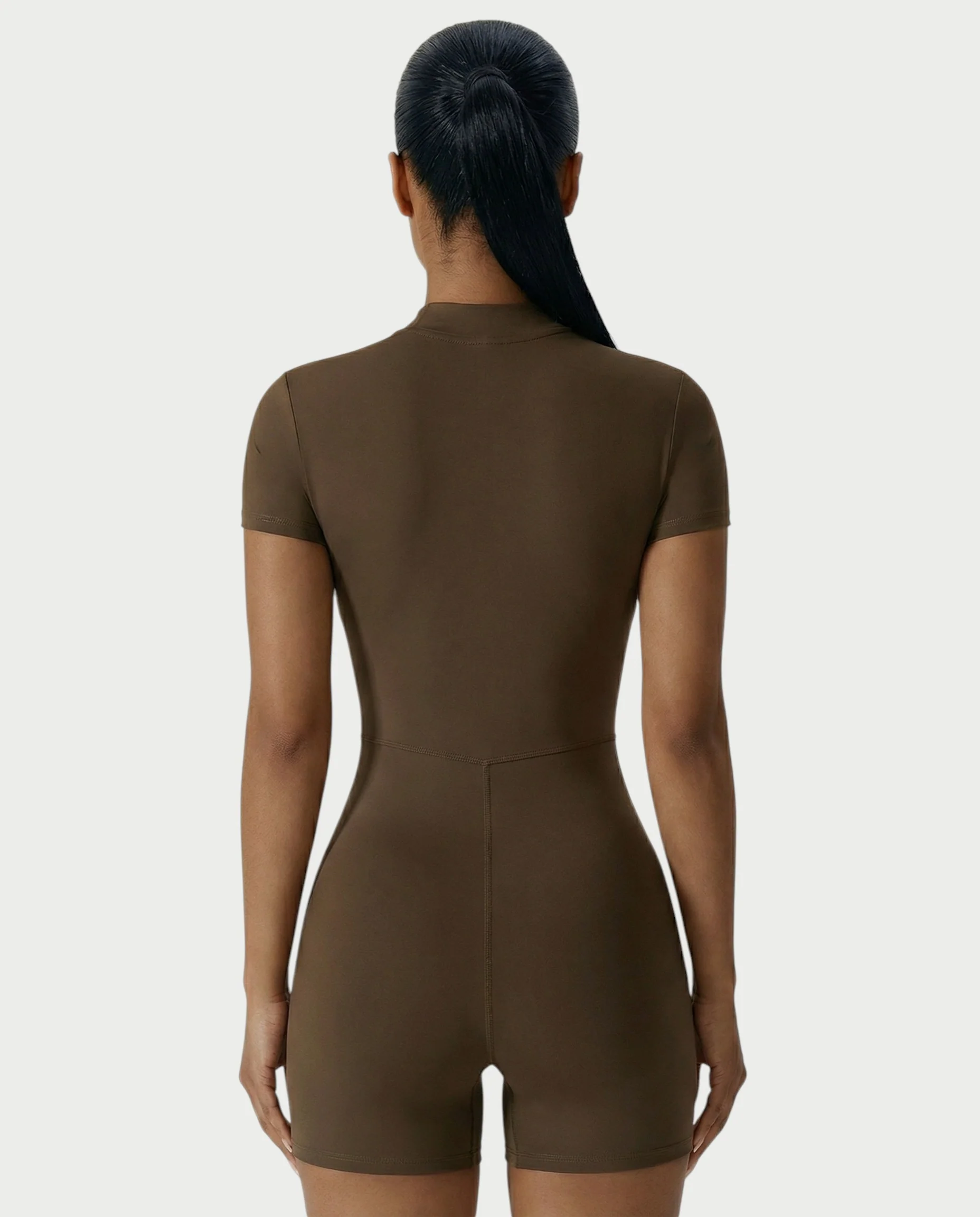 OLYRA Short Sleeve Romper - Image 10