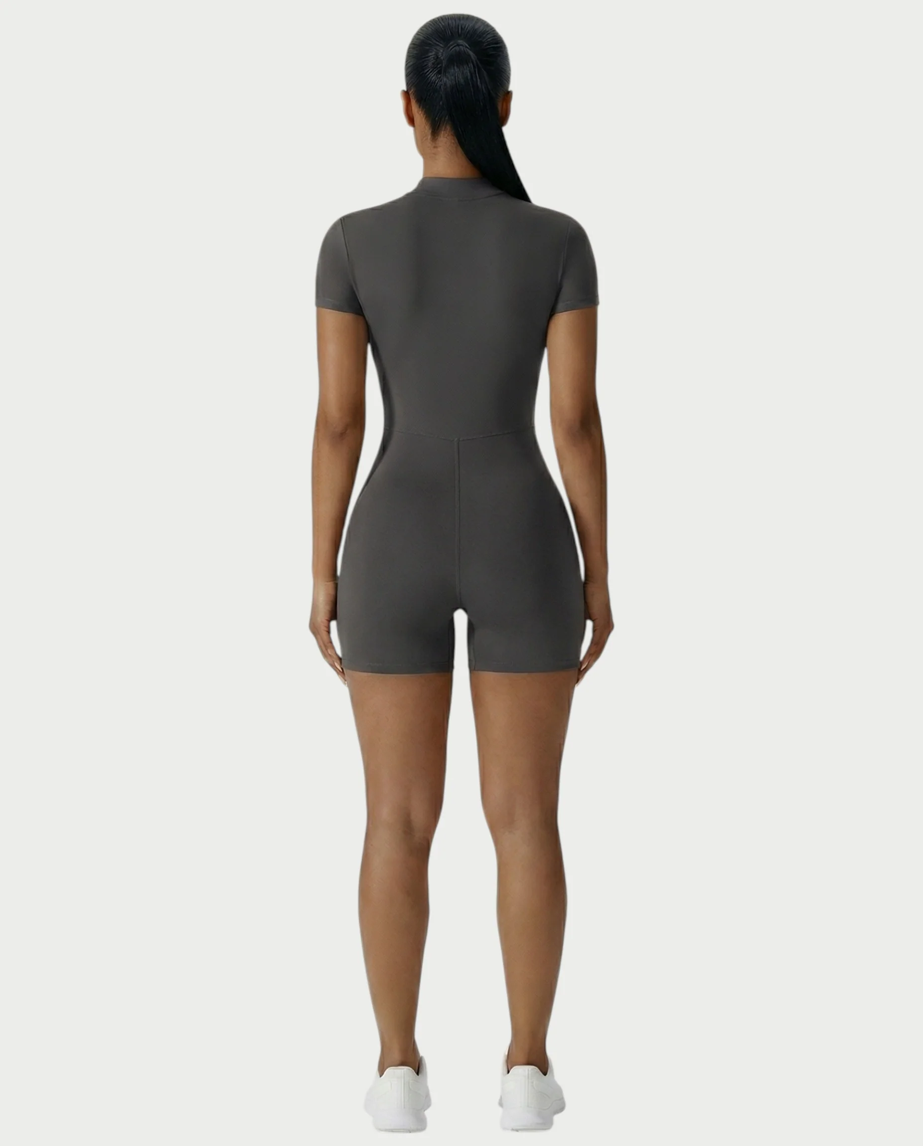 OLYRA Short Sleeve Romper - Image 12