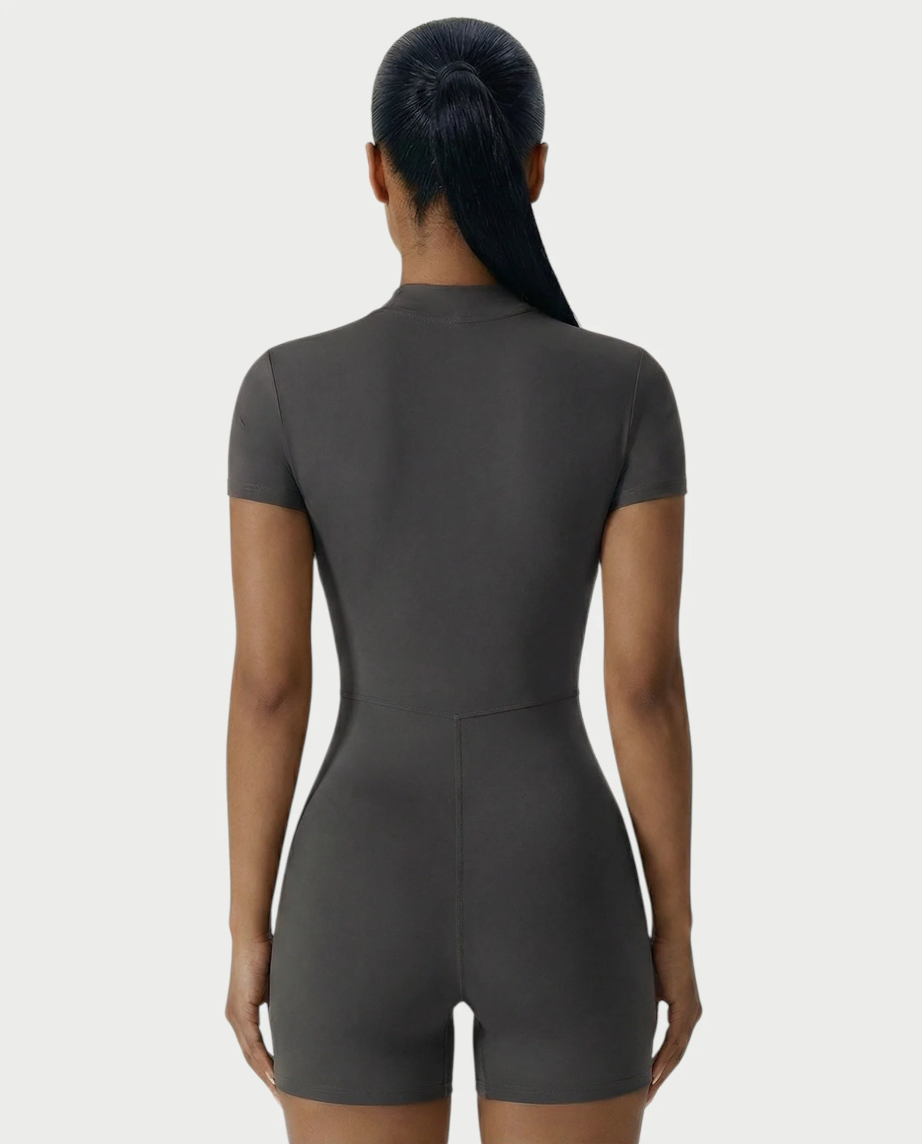OLYRA Short Sleeve Romper - Image 15