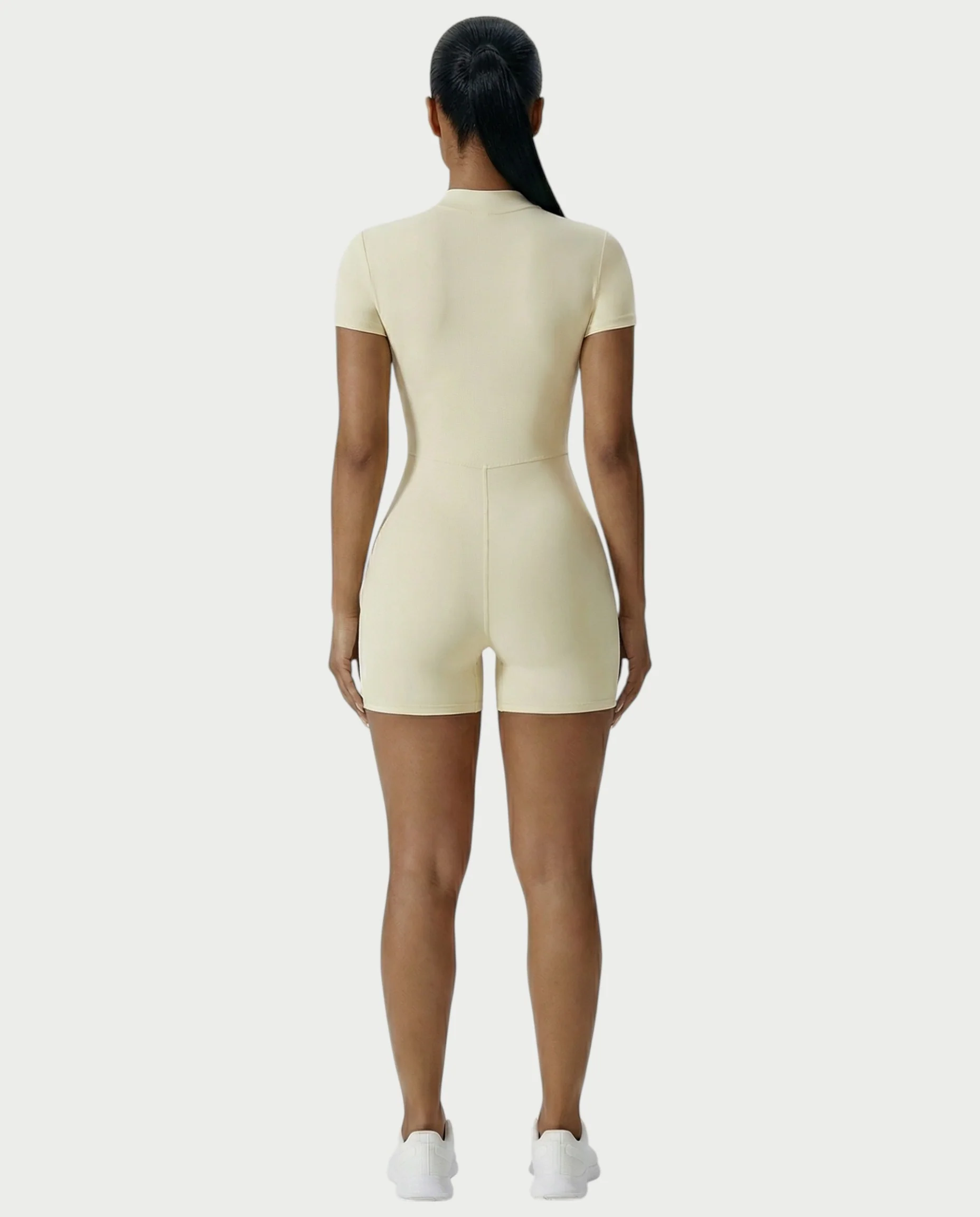 OLYRA Short Sleeve Romper - Image 17