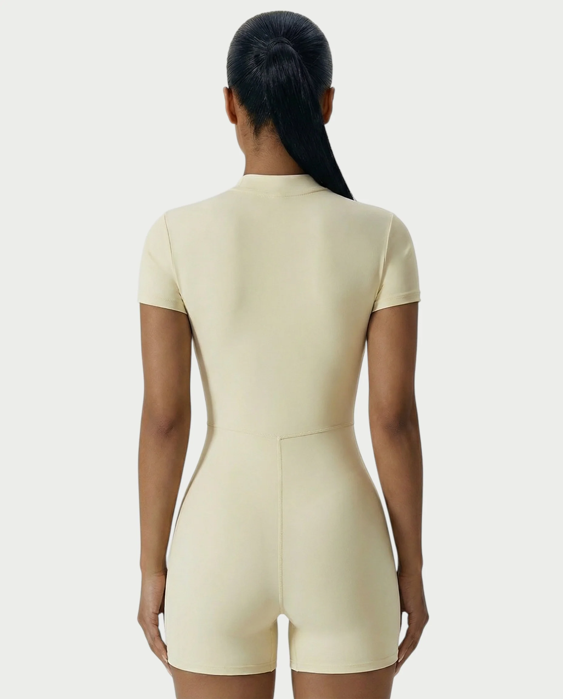 OLYRA Short Sleeve Romper - Image 20