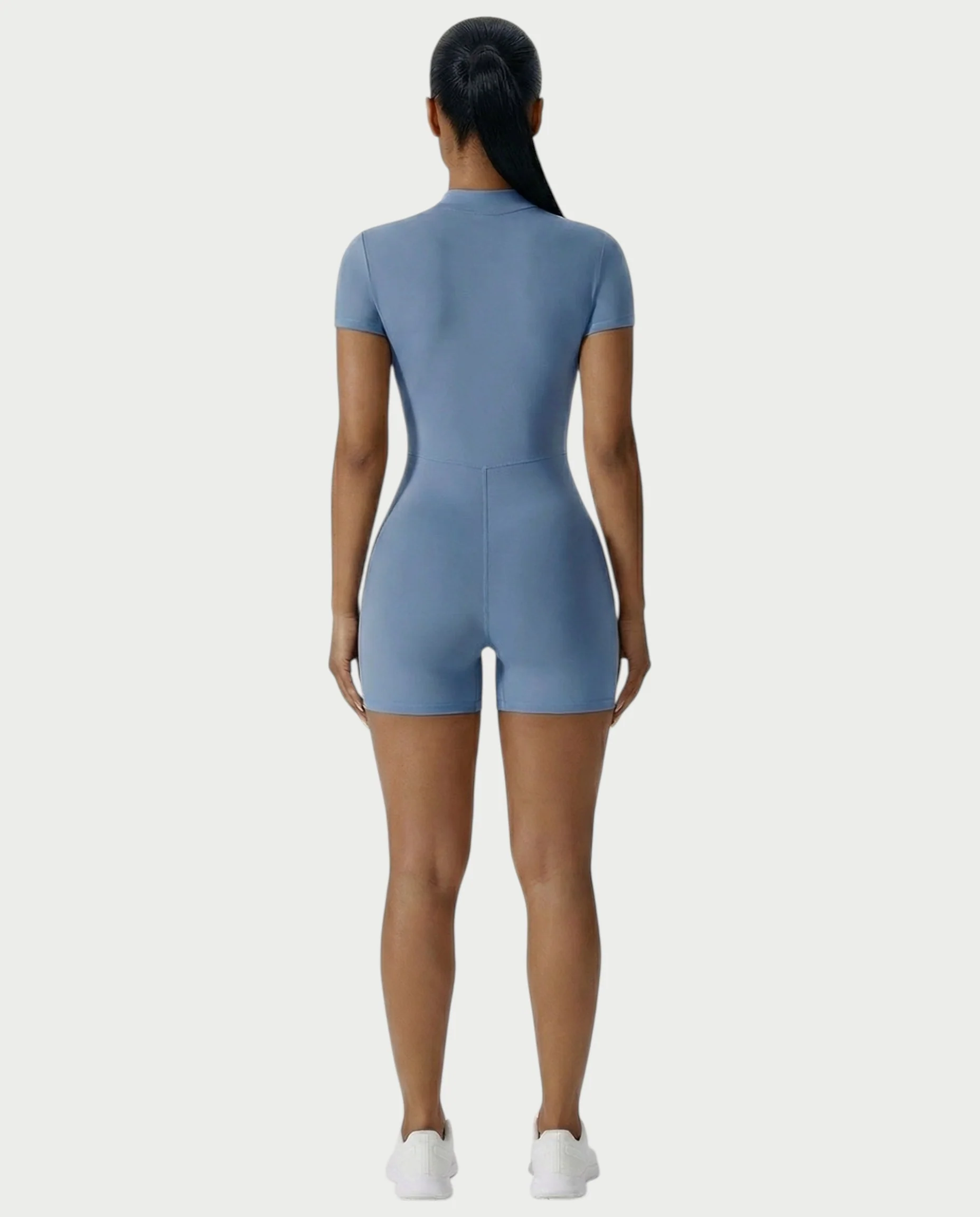 OLYRA Short Sleeve Romper - Image 22