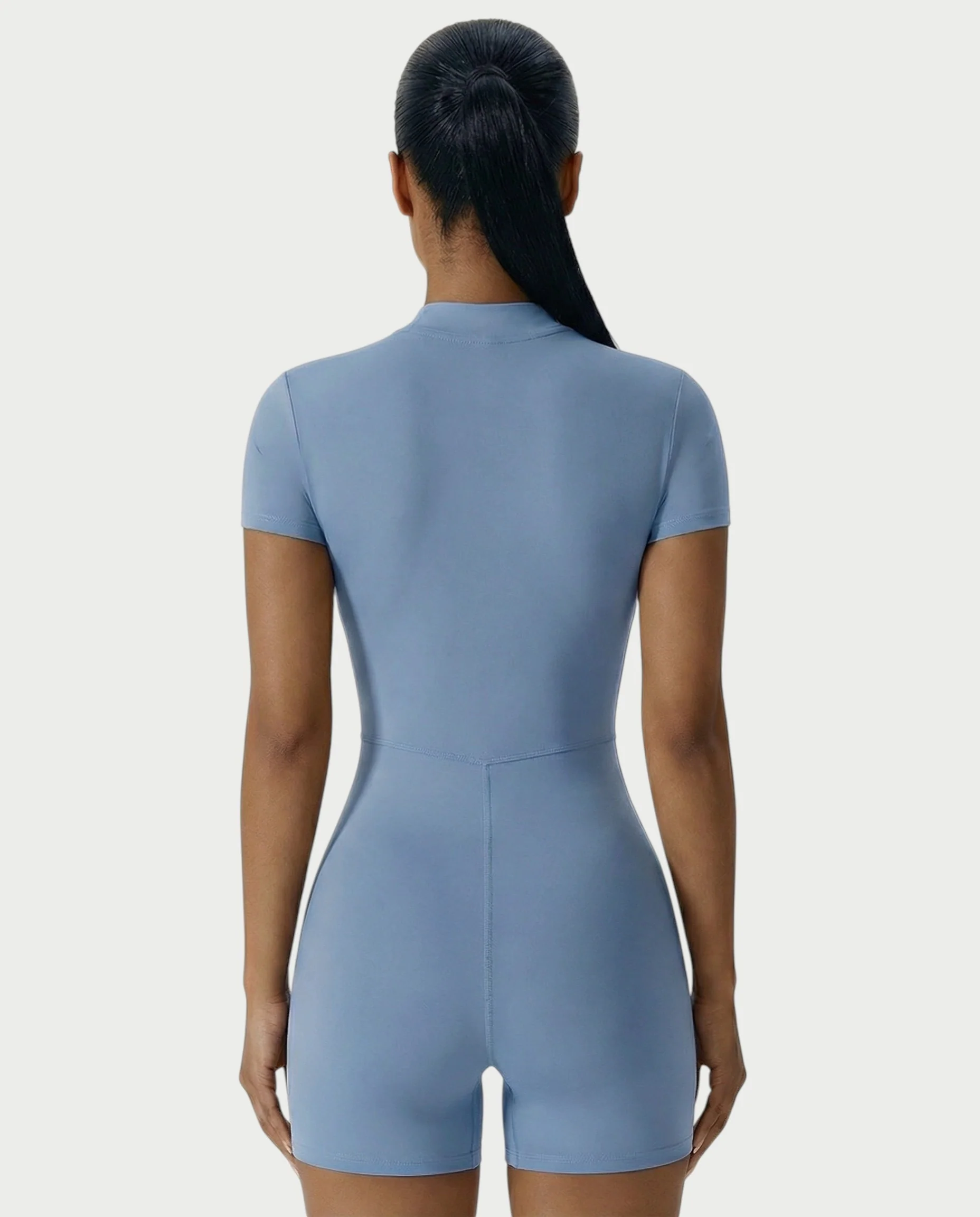 OLYRA Short Sleeve Romper - Image 25
