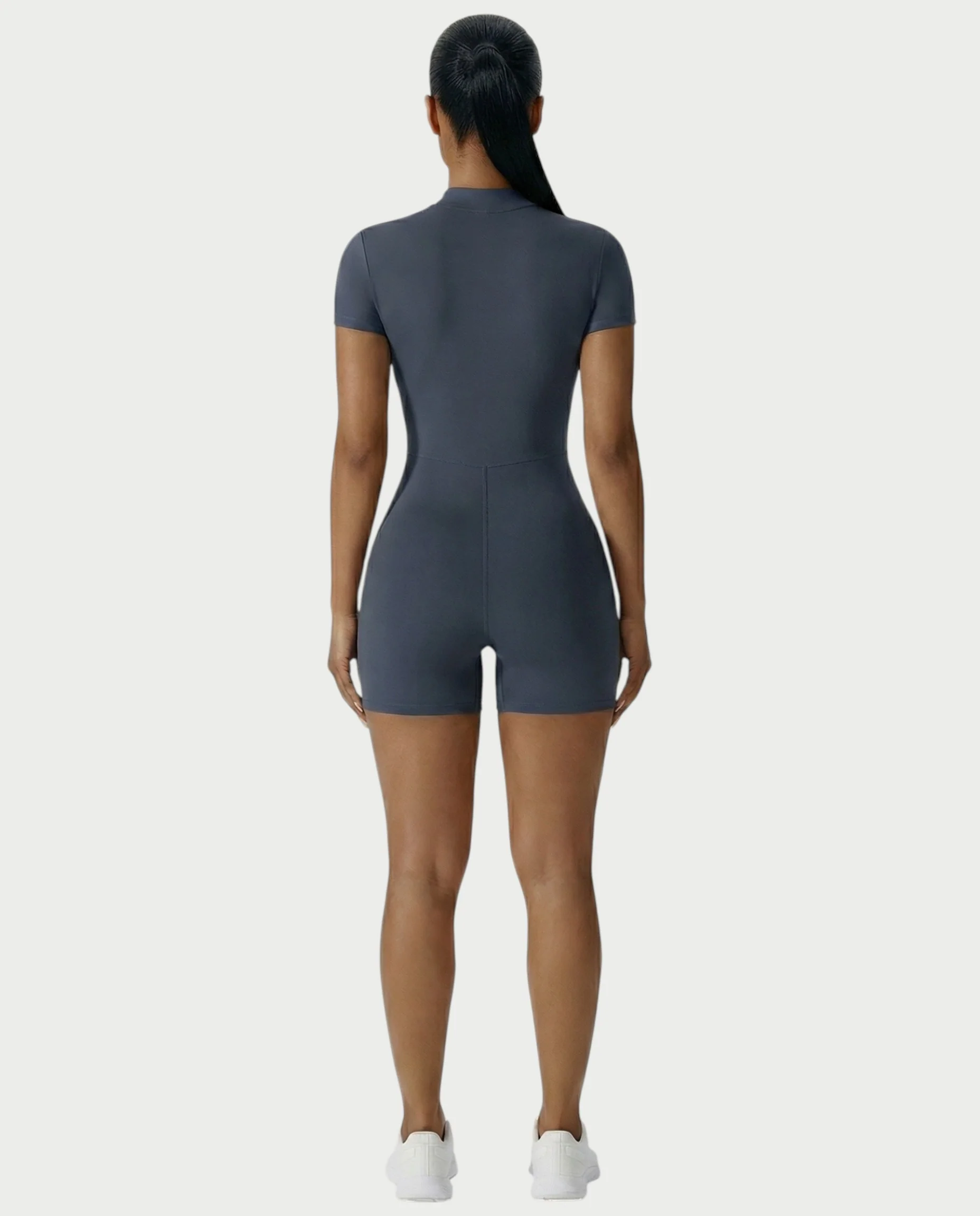 OLYRA Short Sleeve Romper - Image 27