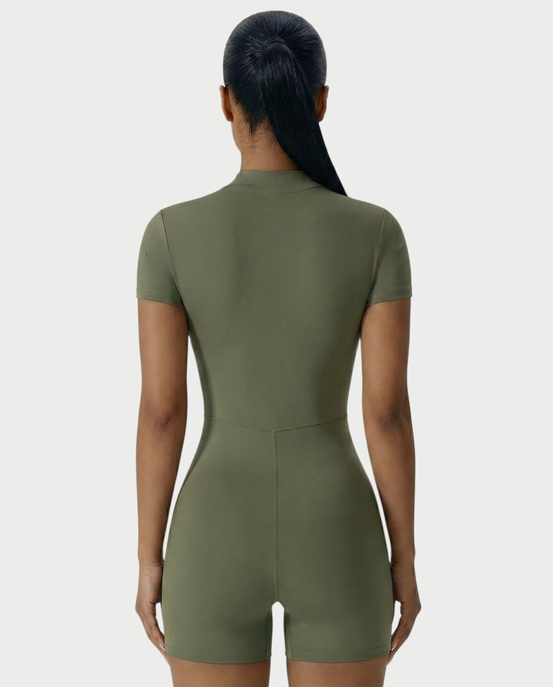 OLYRA Short Sleeve Romper - Image 35