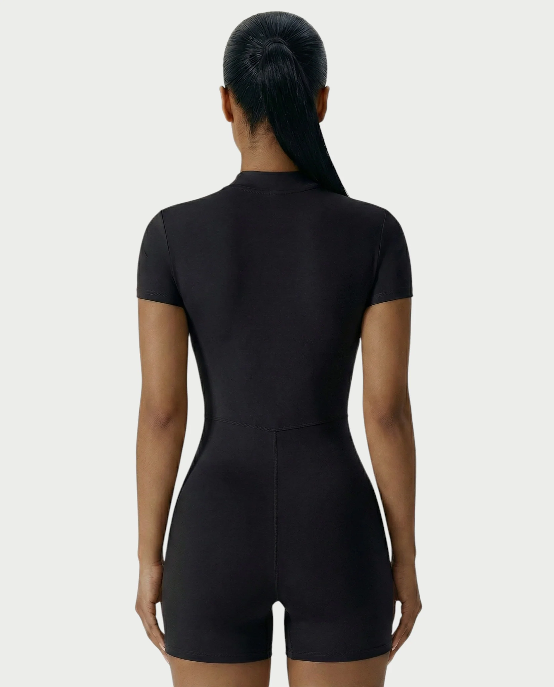 OLYRA Short Sleeve Romper - Image 5